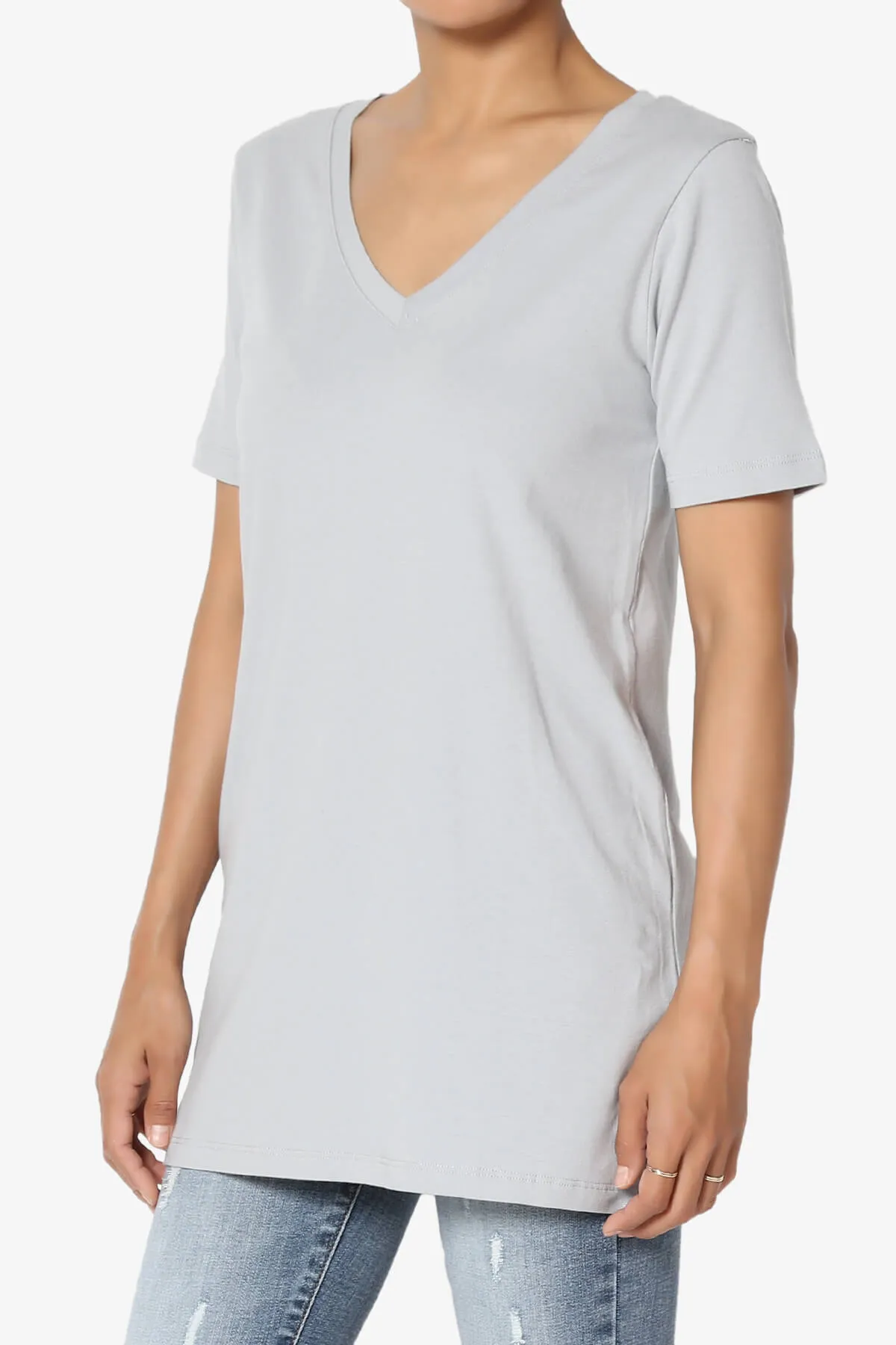 Elora V-Neck Short Sleeve T-Shirt MORE COLORS