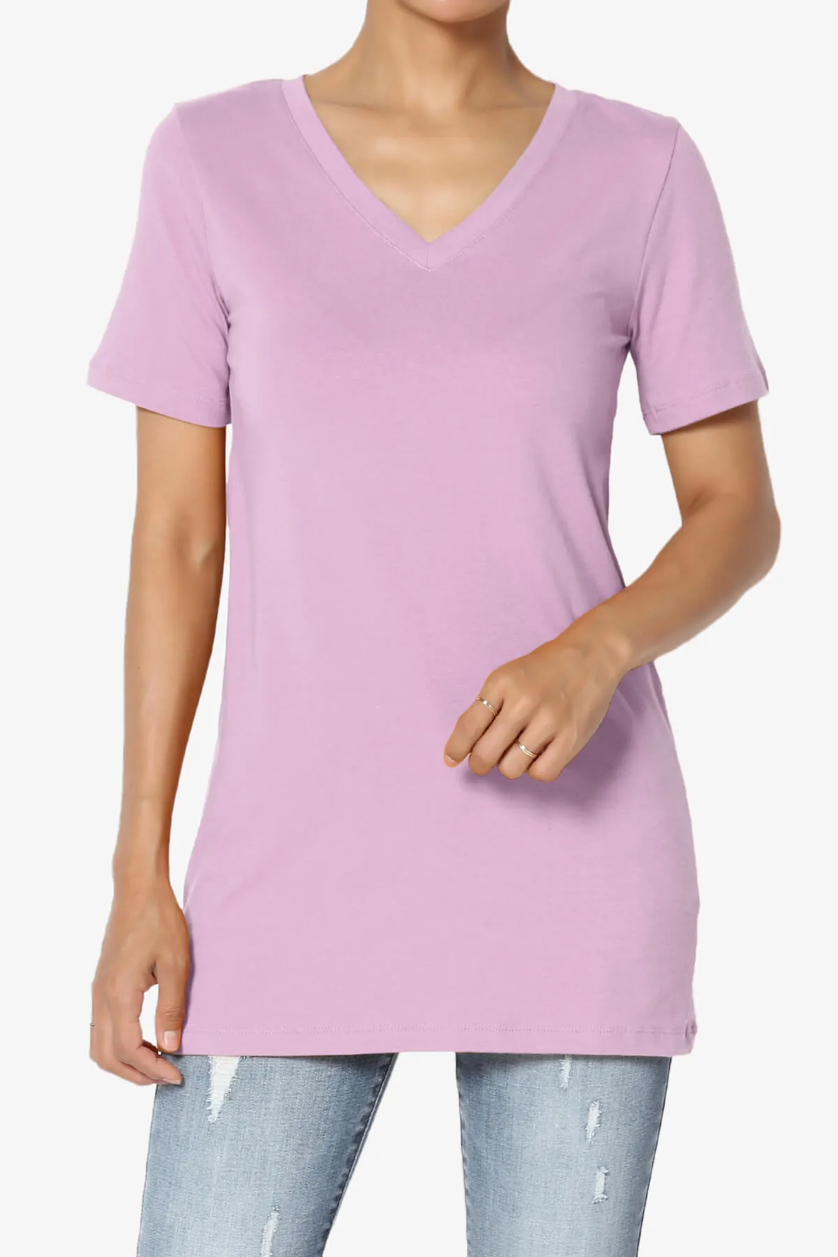 Elora V-Neck Short Sleeve T-Shirt MORE COLORS