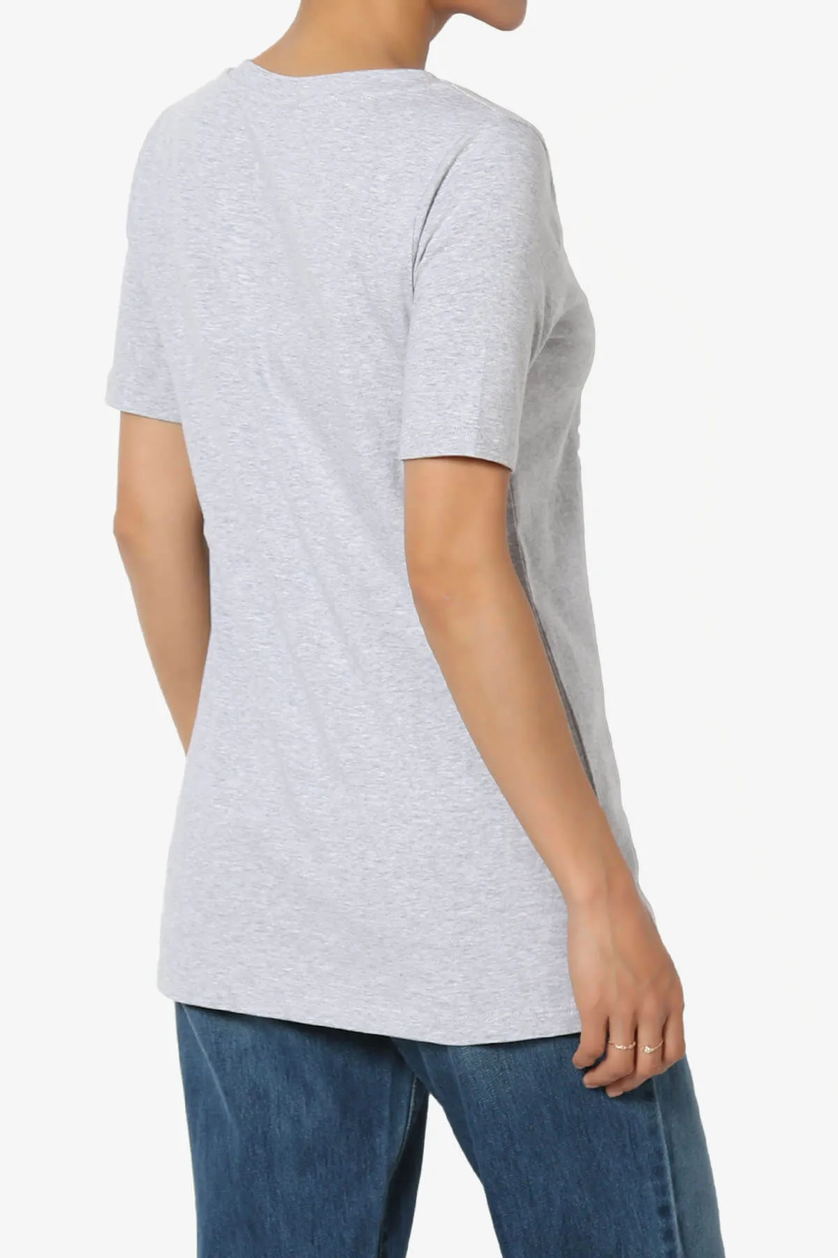 Elora V-Neck Short Sleeve T-Shirt MORE COLORS