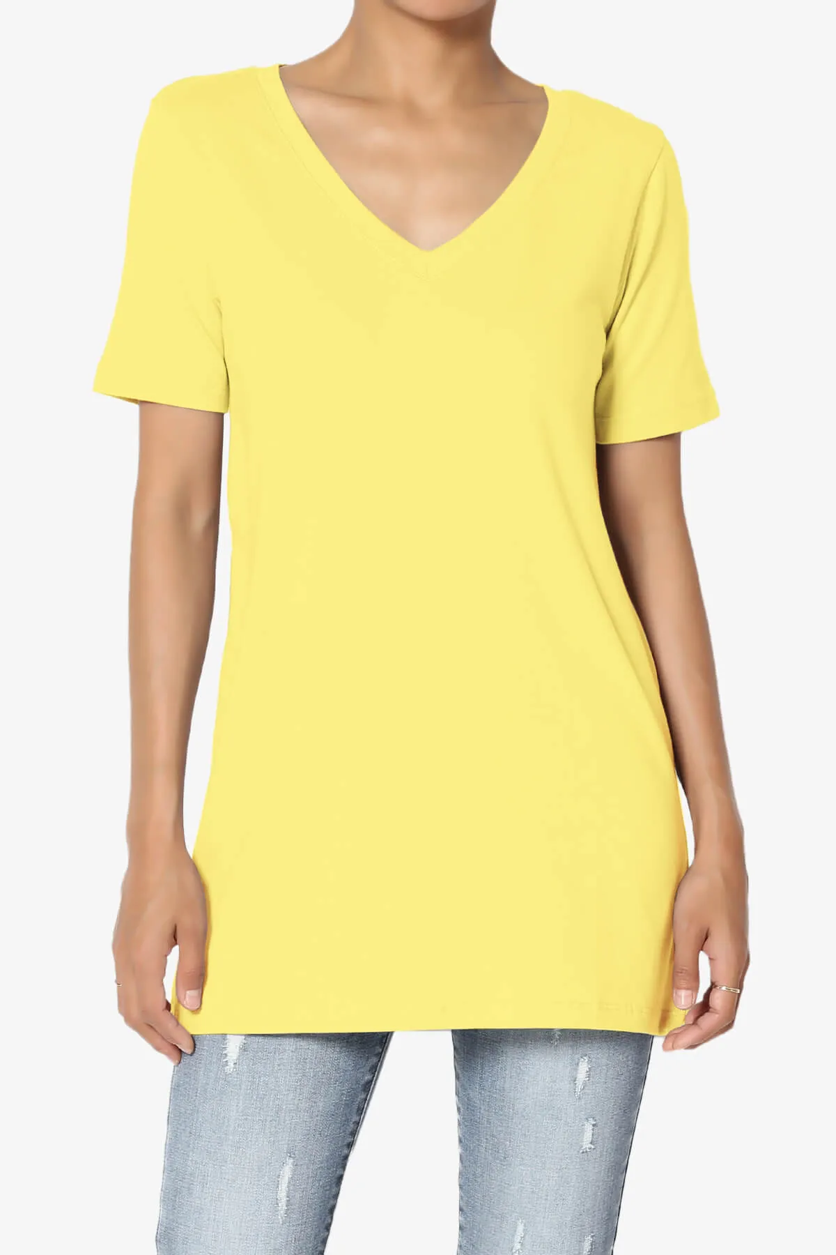 Elora V-Neck Short Sleeve T-Shirt MORE COLORS