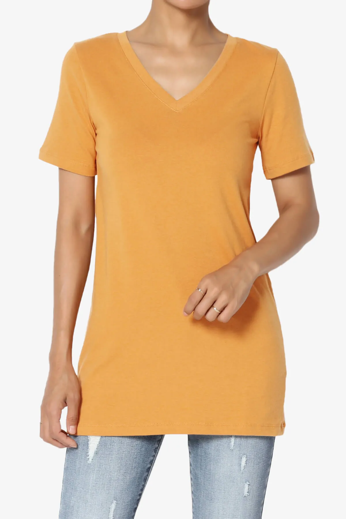 Elora V-Neck Short Sleeve T-Shirt MORE COLORS