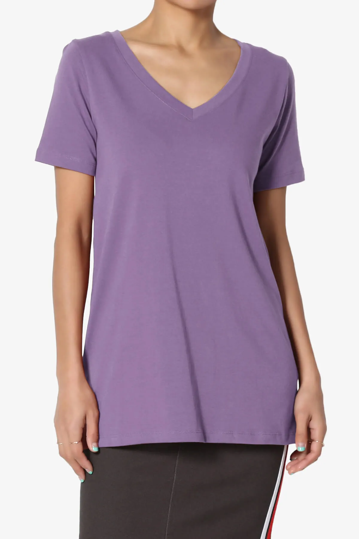 Elora V-Neck Short Sleeve T-Shirt MORE COLORS