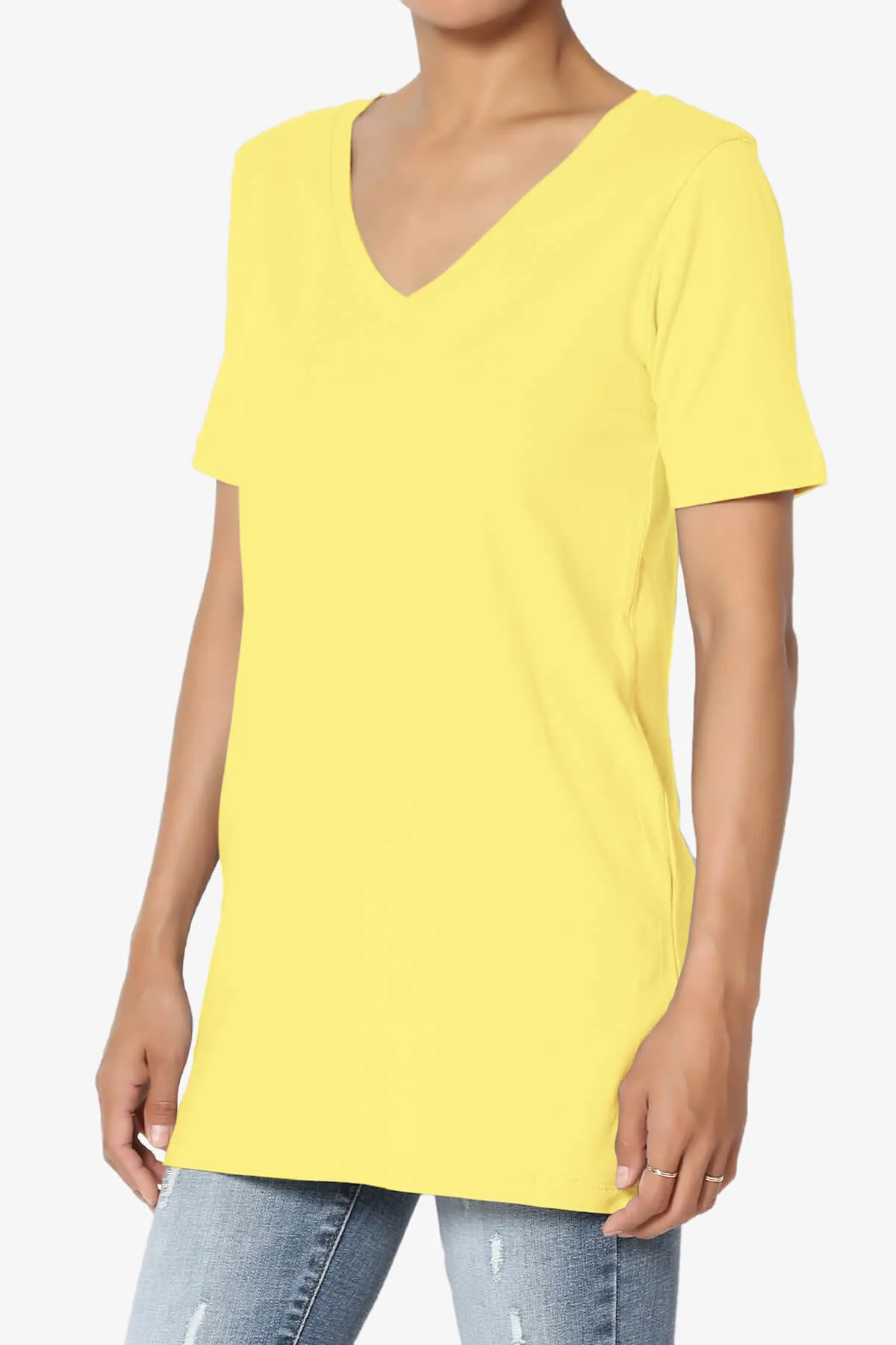 Elora V-Neck Short Sleeve T-Shirt MORE COLORS