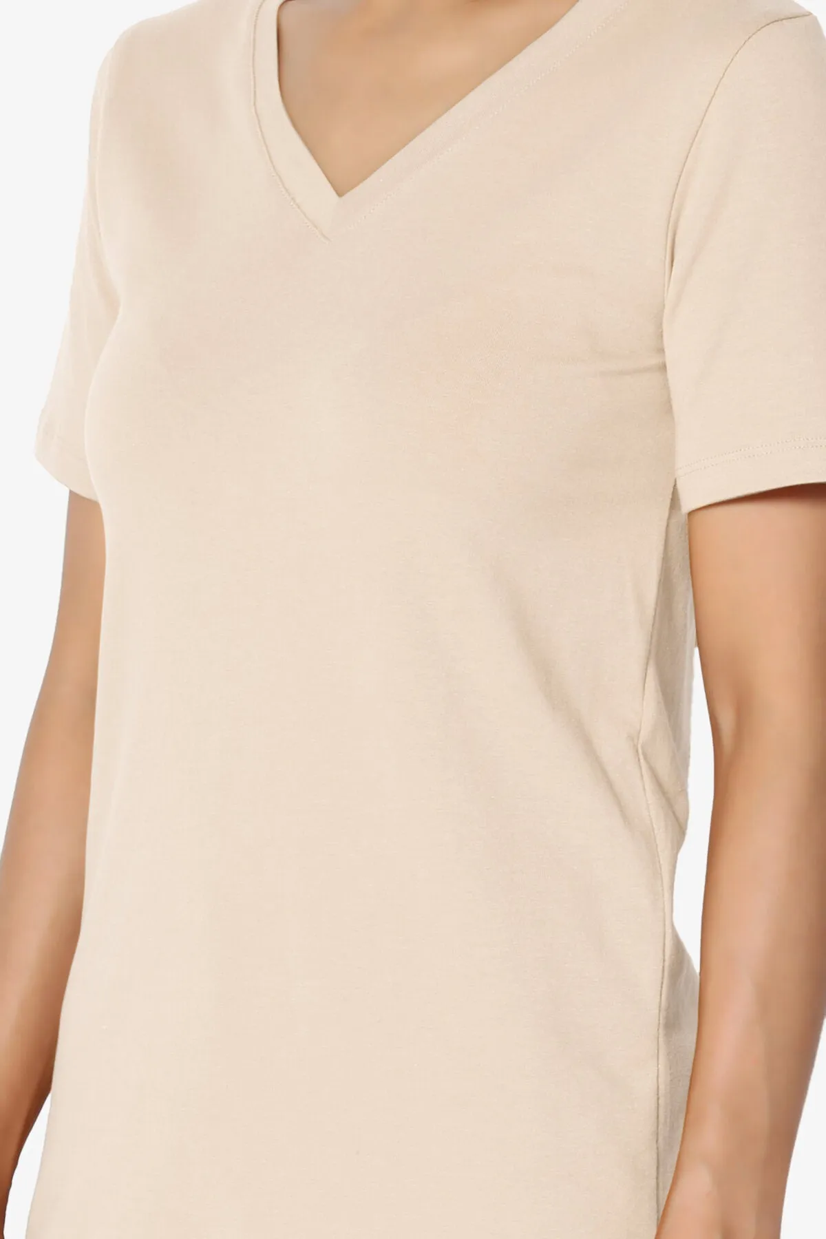 Elora V-Neck Short Sleeve T-Shirt MORE COLORS