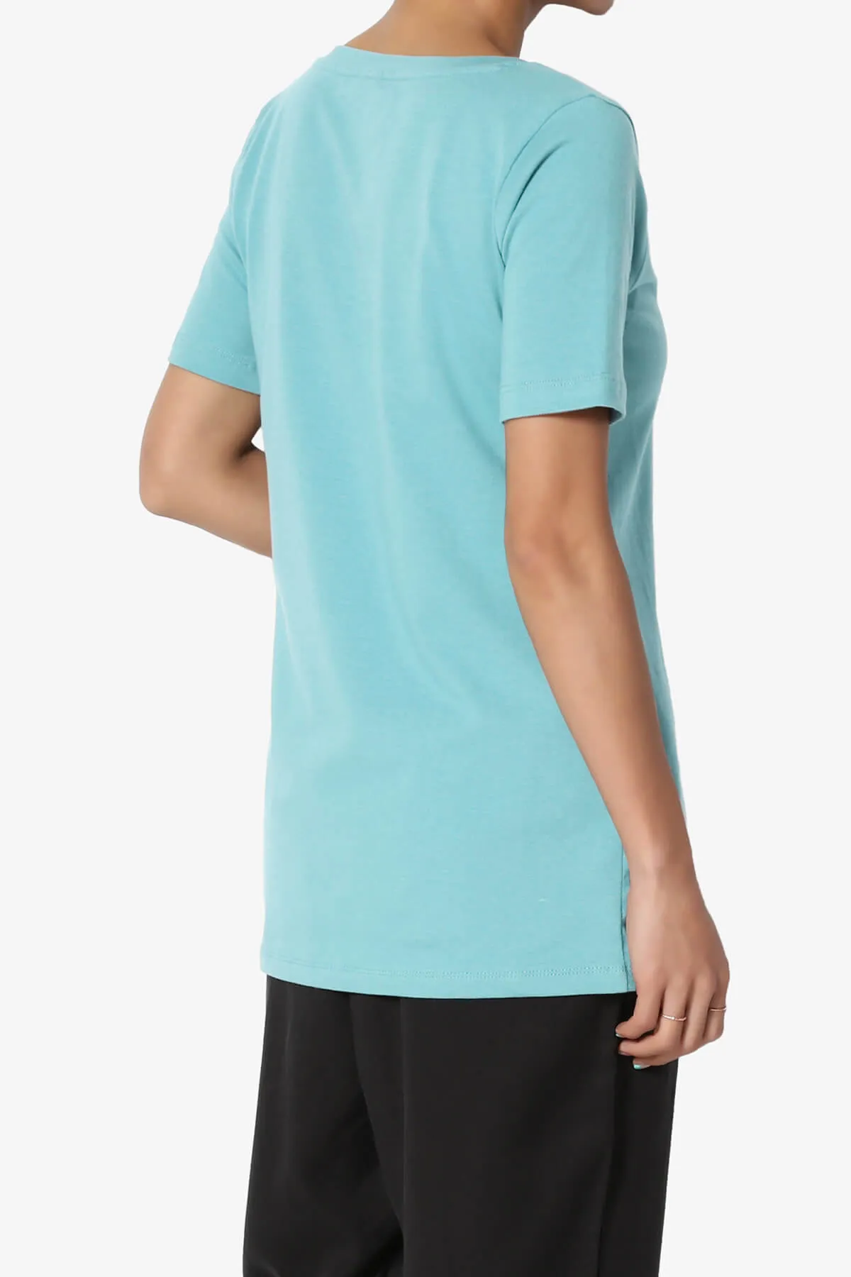 Elora V-Neck Short Sleeve T-Shirt MORE COLORS