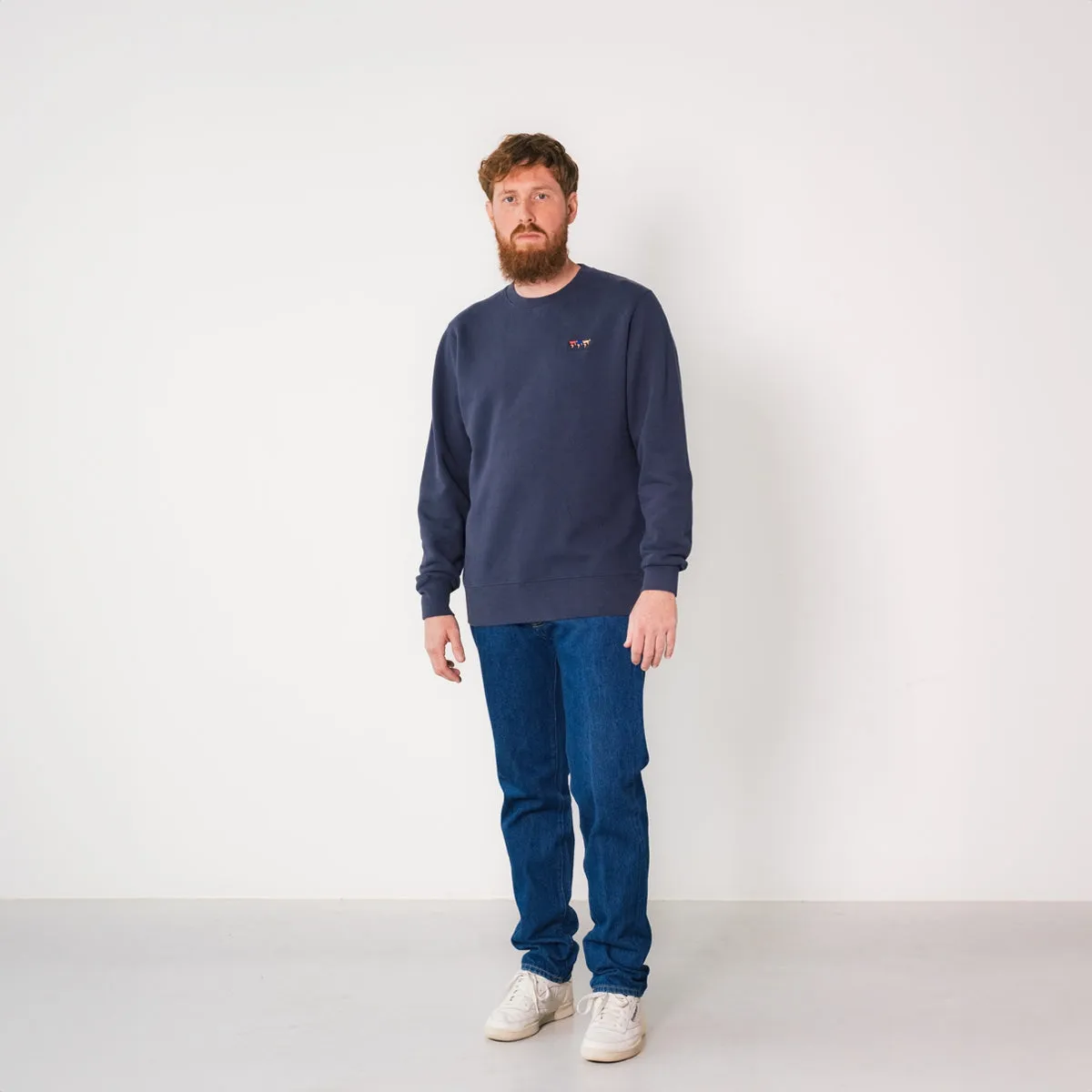 Erstwhile - Sweatshirt Waaier | Navy