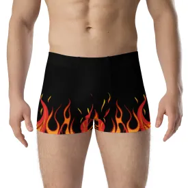 Flame men’s black boxer briefs