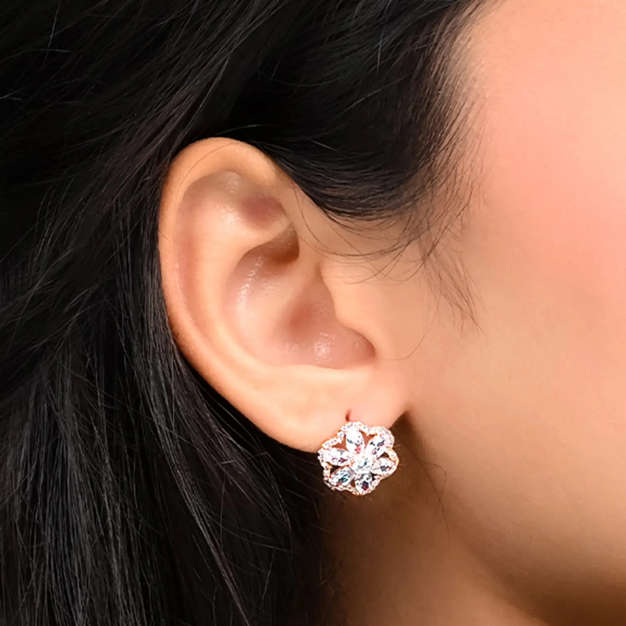 Floral Brilliance Earrings