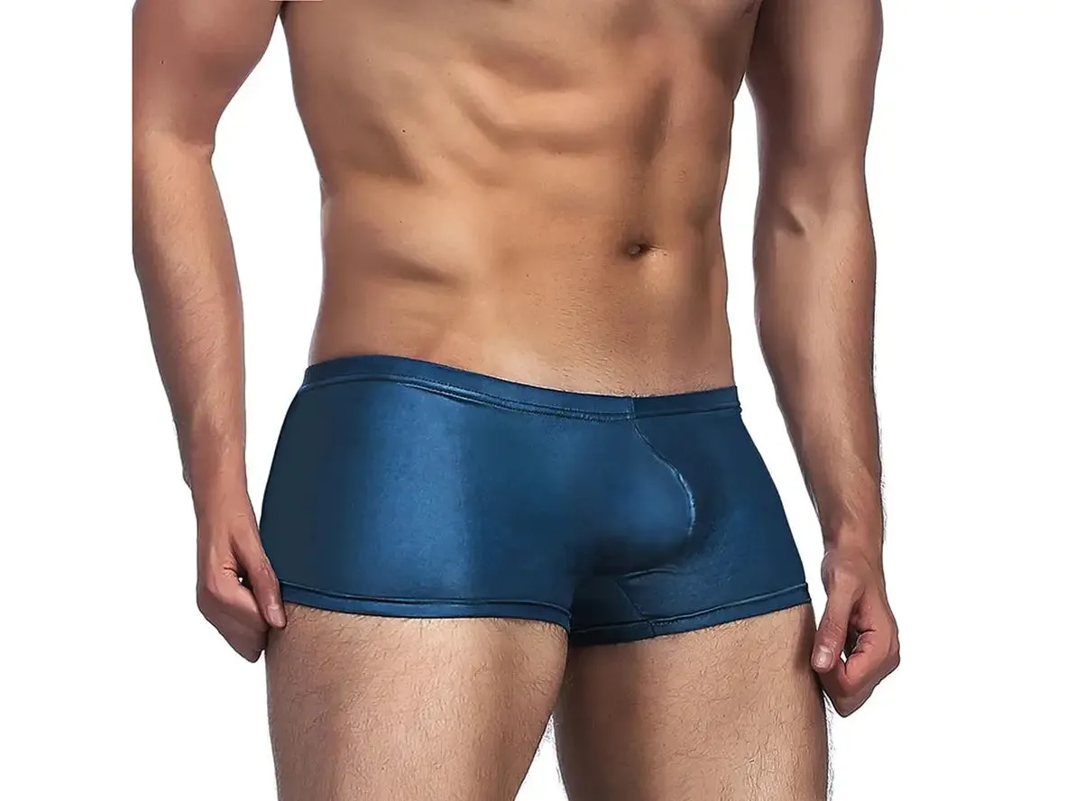 Gay Boxer Briefs | Clubwear Faux Leather Boxer Briefs