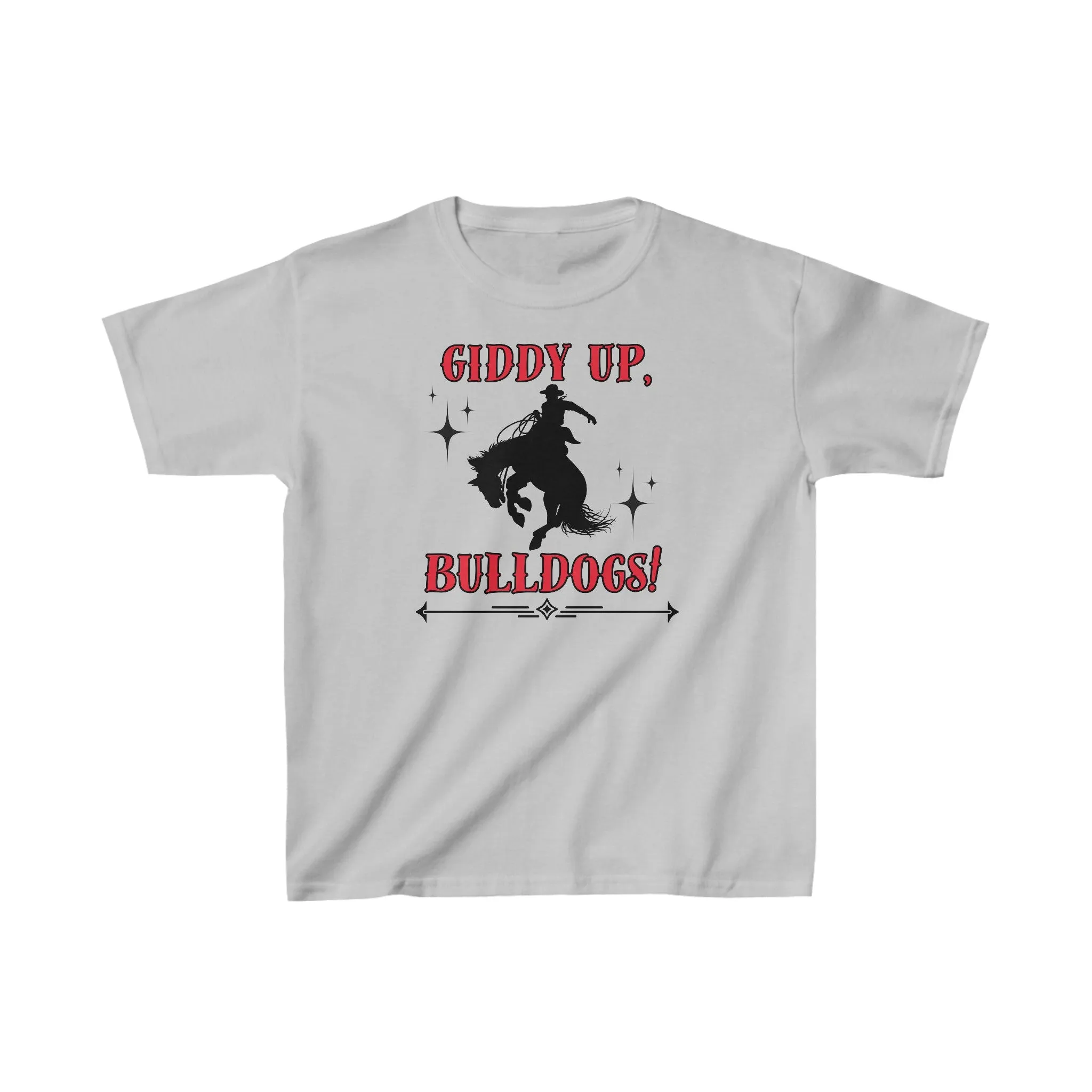 Giddy Up Bulldogs Kids Heavy Cotton™ Tee