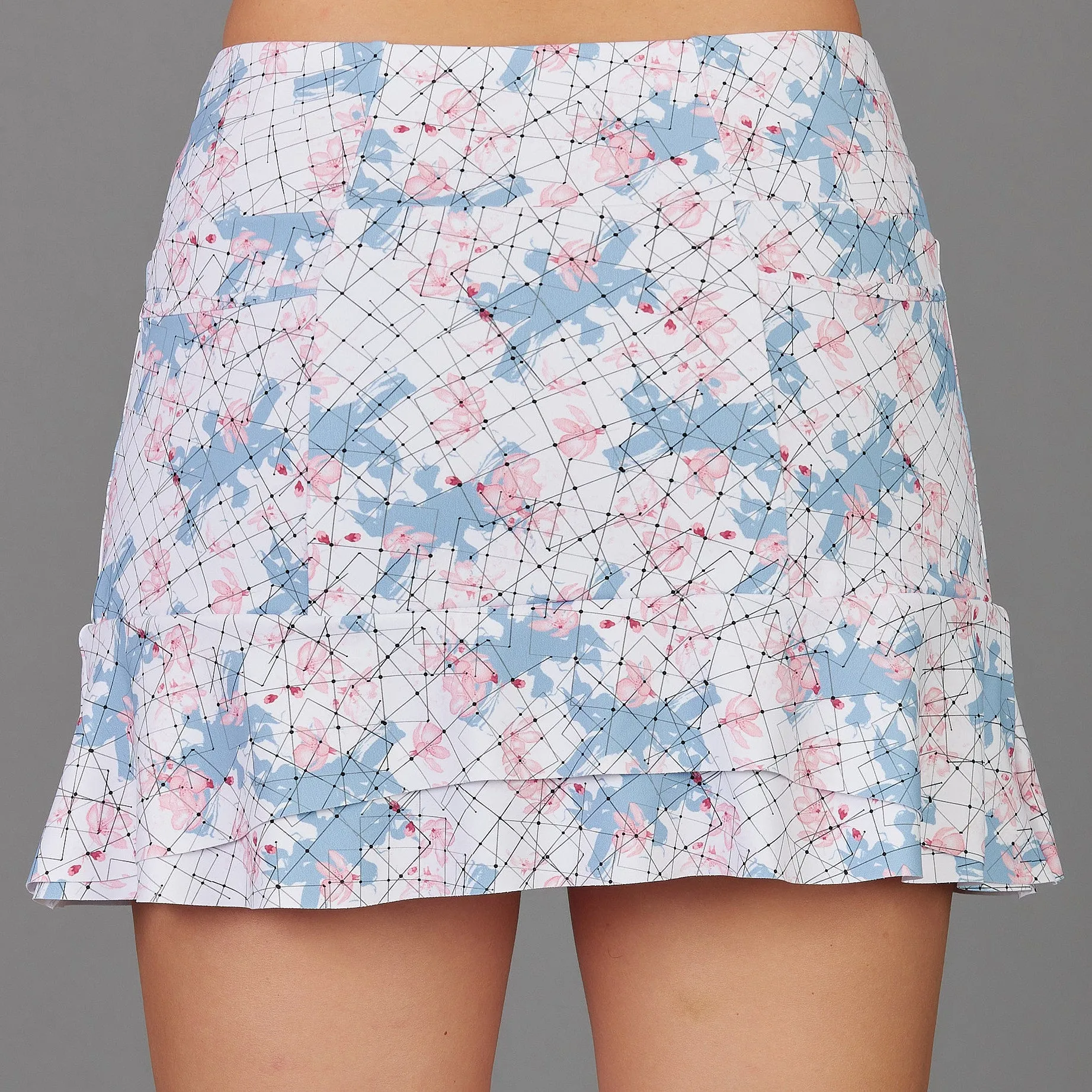 Grids Short Skort (print)