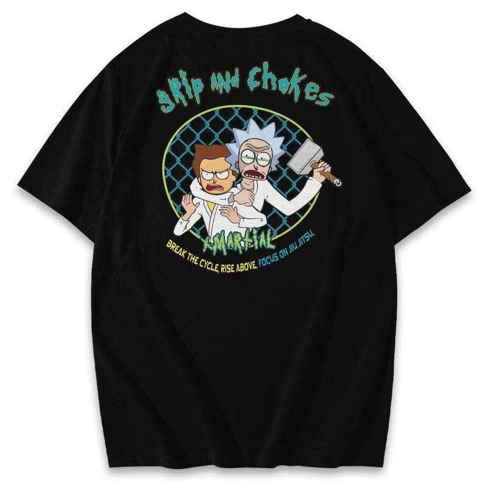 Grip and Chokes Jiu Jitsu Shirts & Hoodie