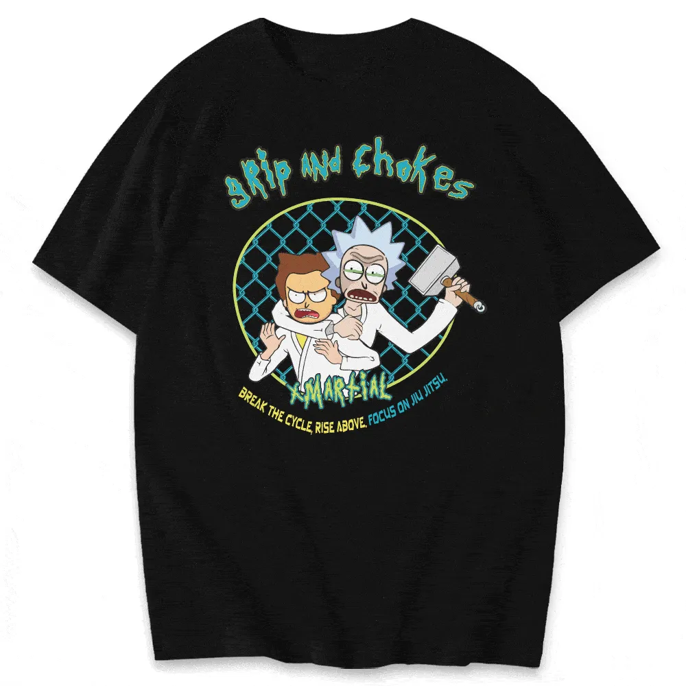 Grip and Chokes Jiu Jitsu Shirts & Hoodie