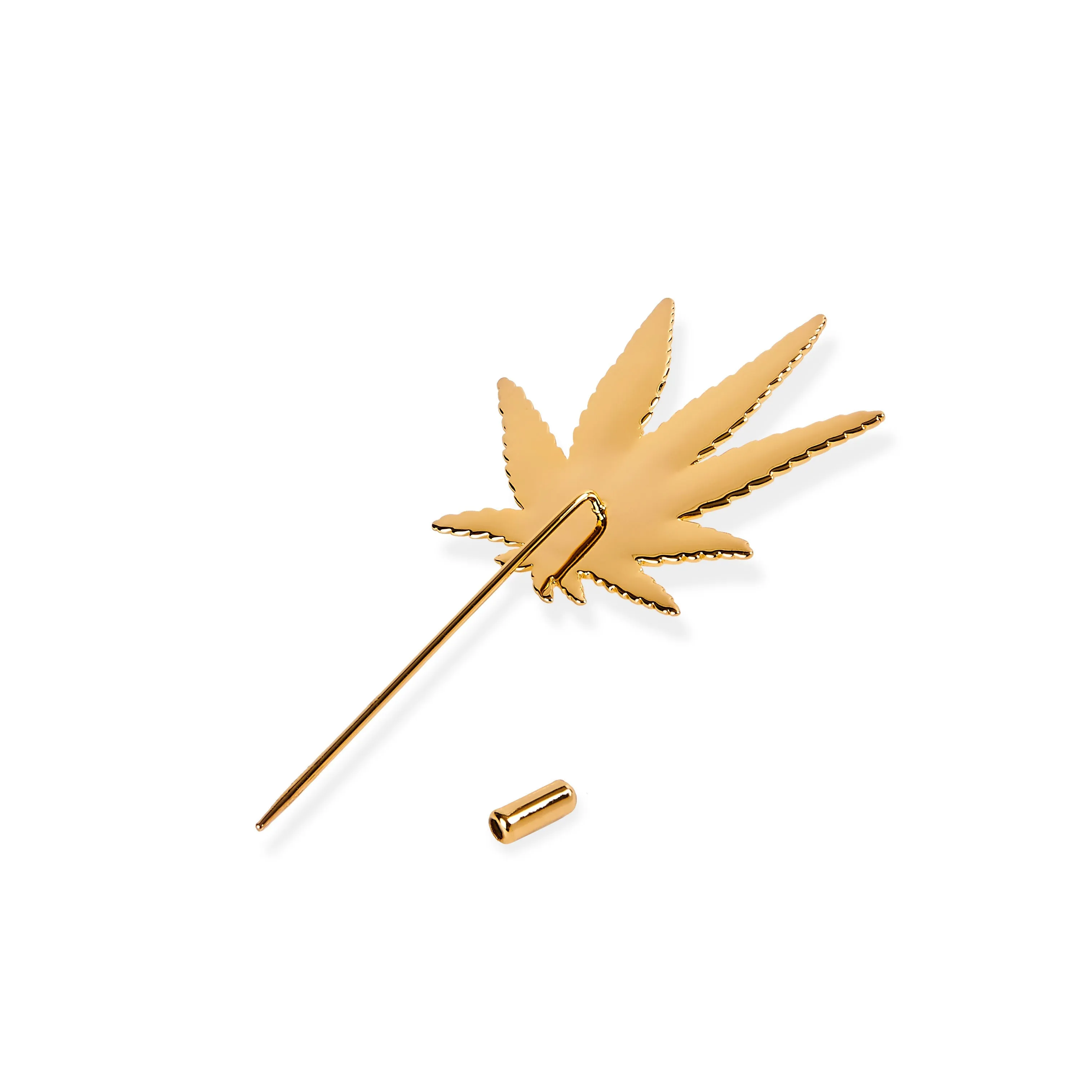 HER.B LEAF BROOCH/PIN