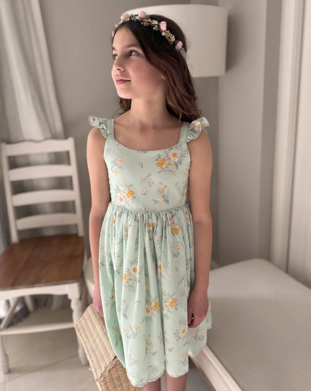 Katie Girls Floral Dress