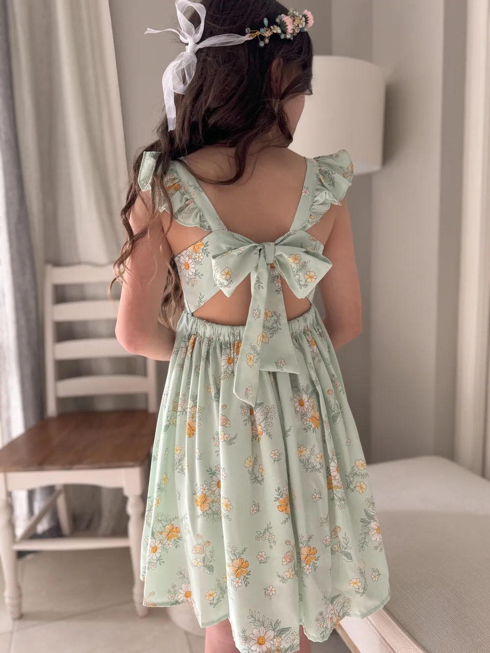 Katie Girls Floral Dress