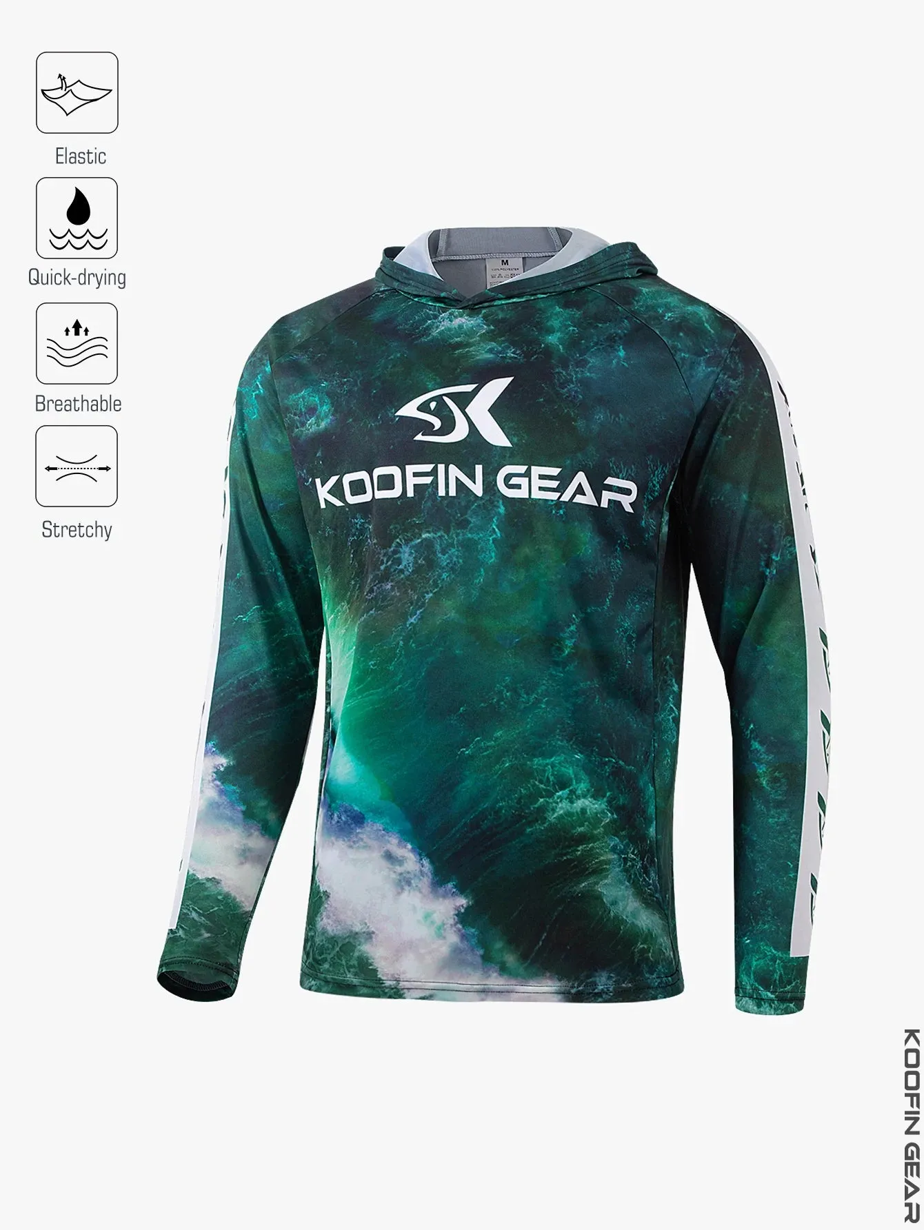 Koofin Gear High-Performance Fishing Hoodie: Comfort and Protection