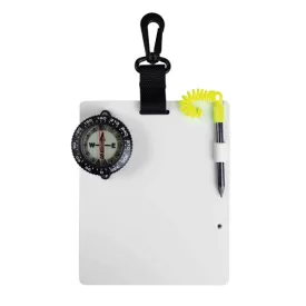 Large Dive Slate w/ Compass