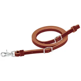 Latigo Leather Flat Roper Rein, 5/8" x 7