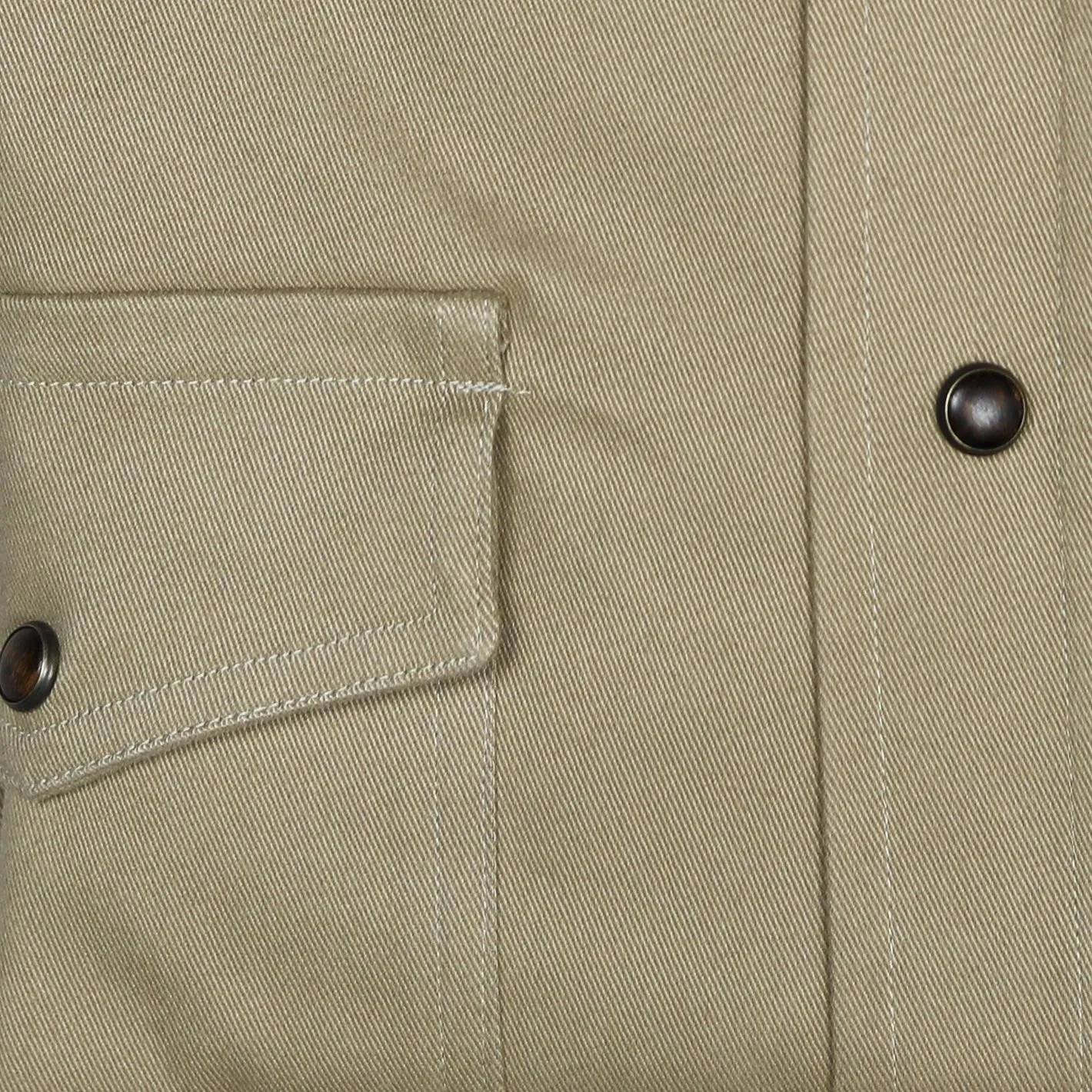 Light brown heavy cotton rodeo shirt