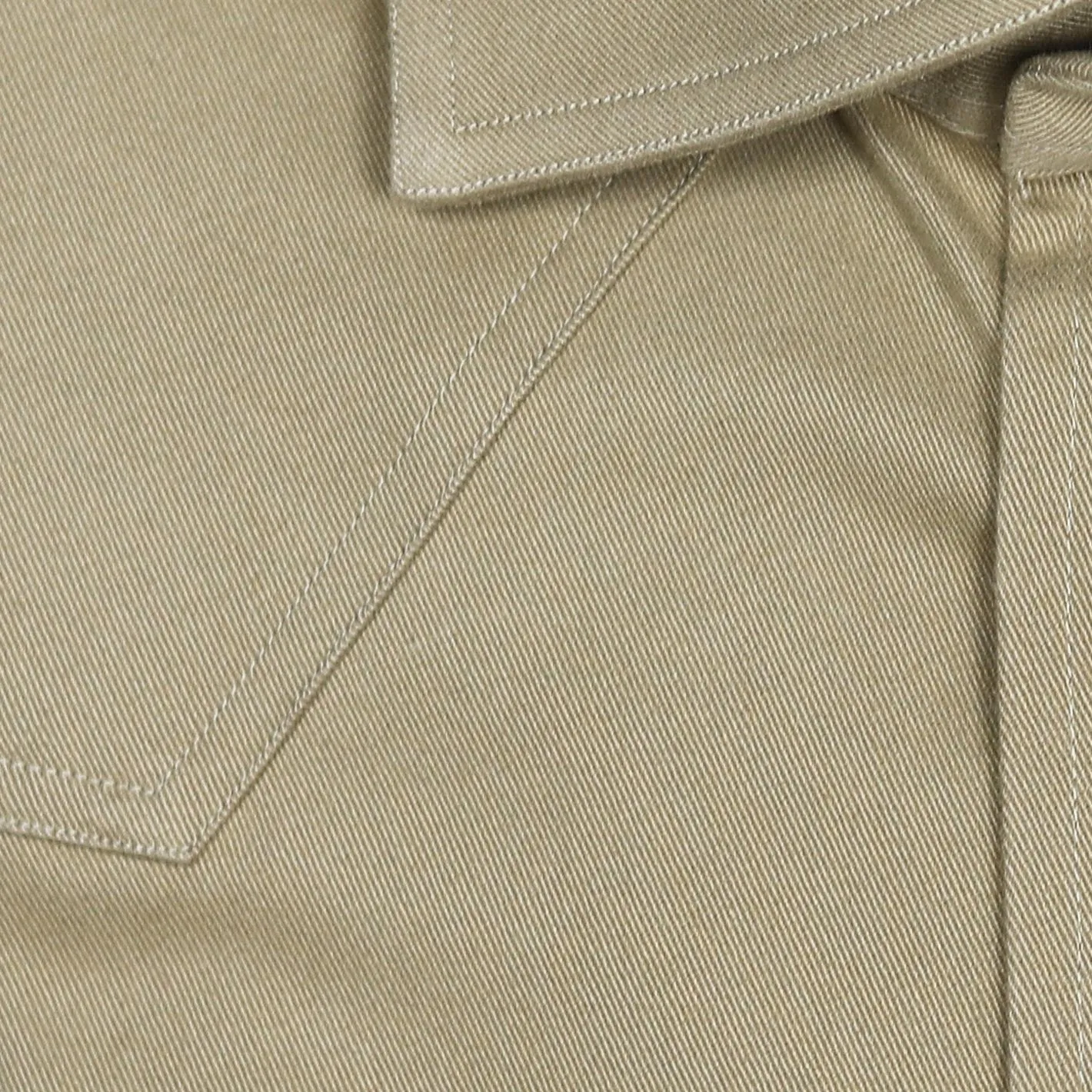 Light brown heavy cotton rodeo shirt