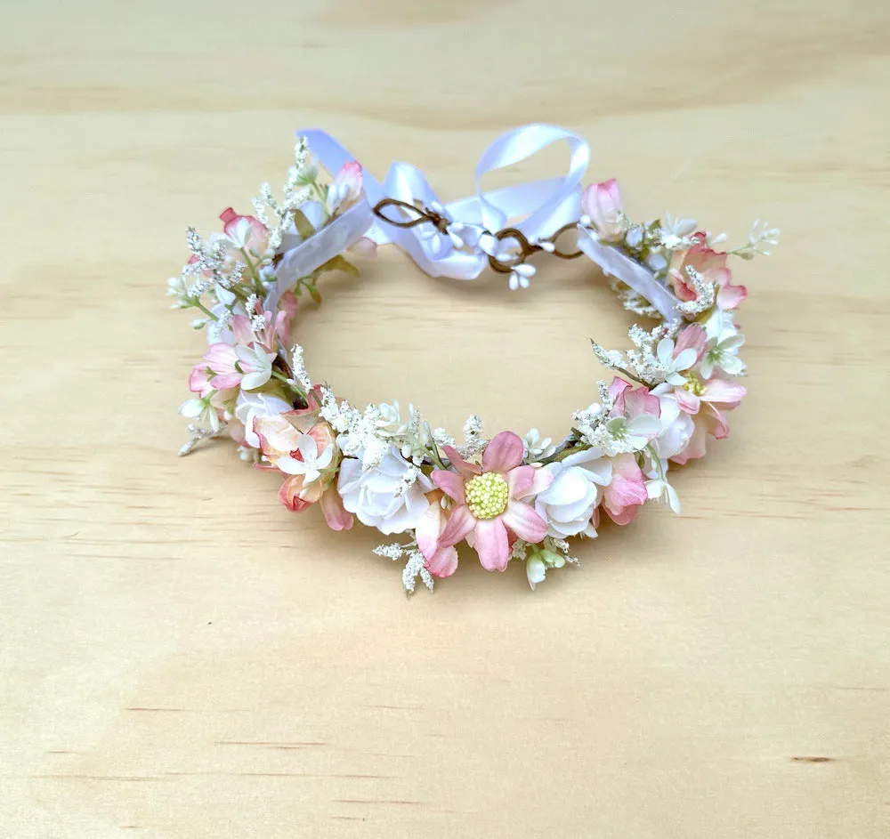 Lily Girls Flower Crown