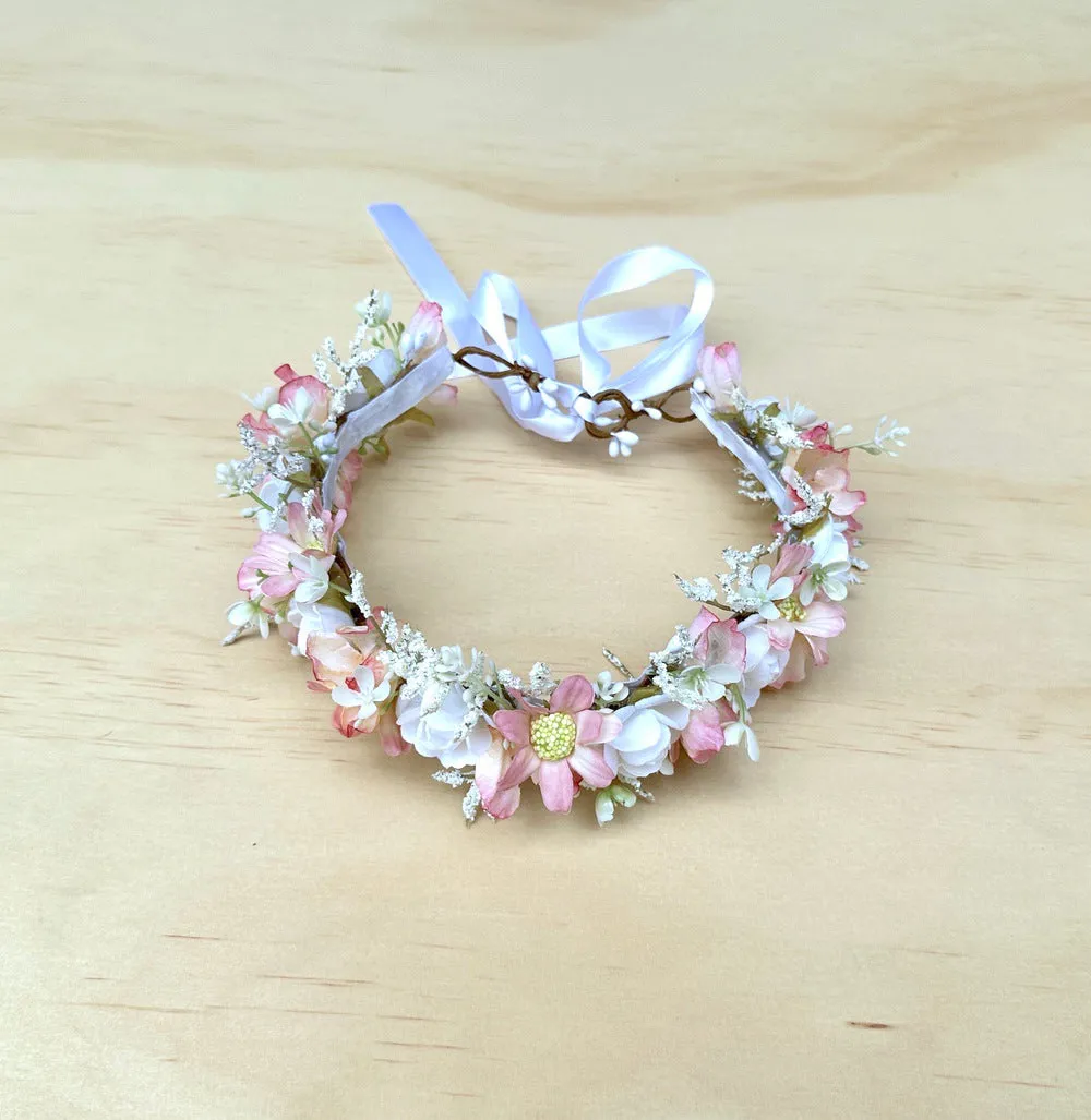 Lily Girls Flower Crown