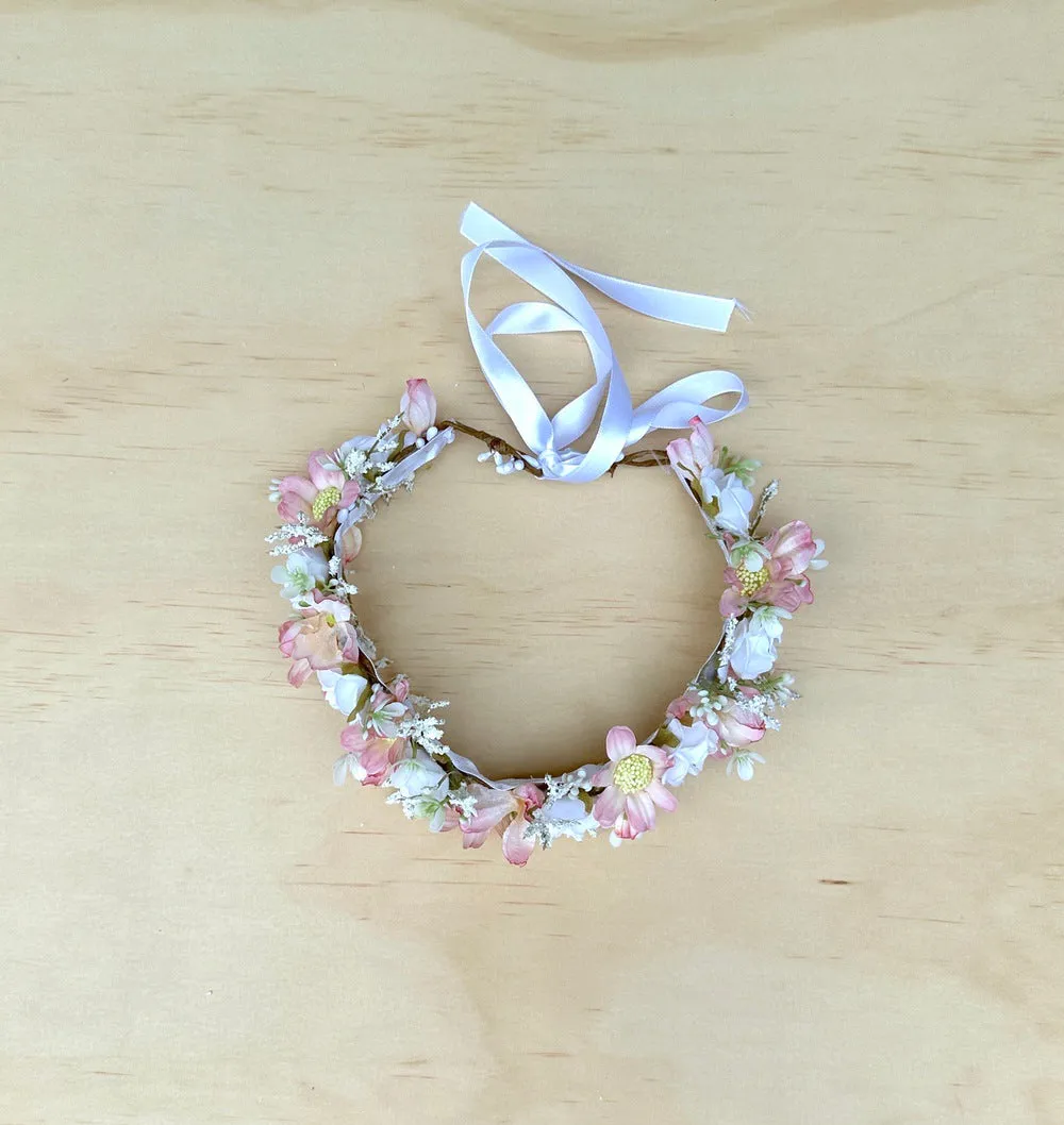 Lily Girls Flower Crown