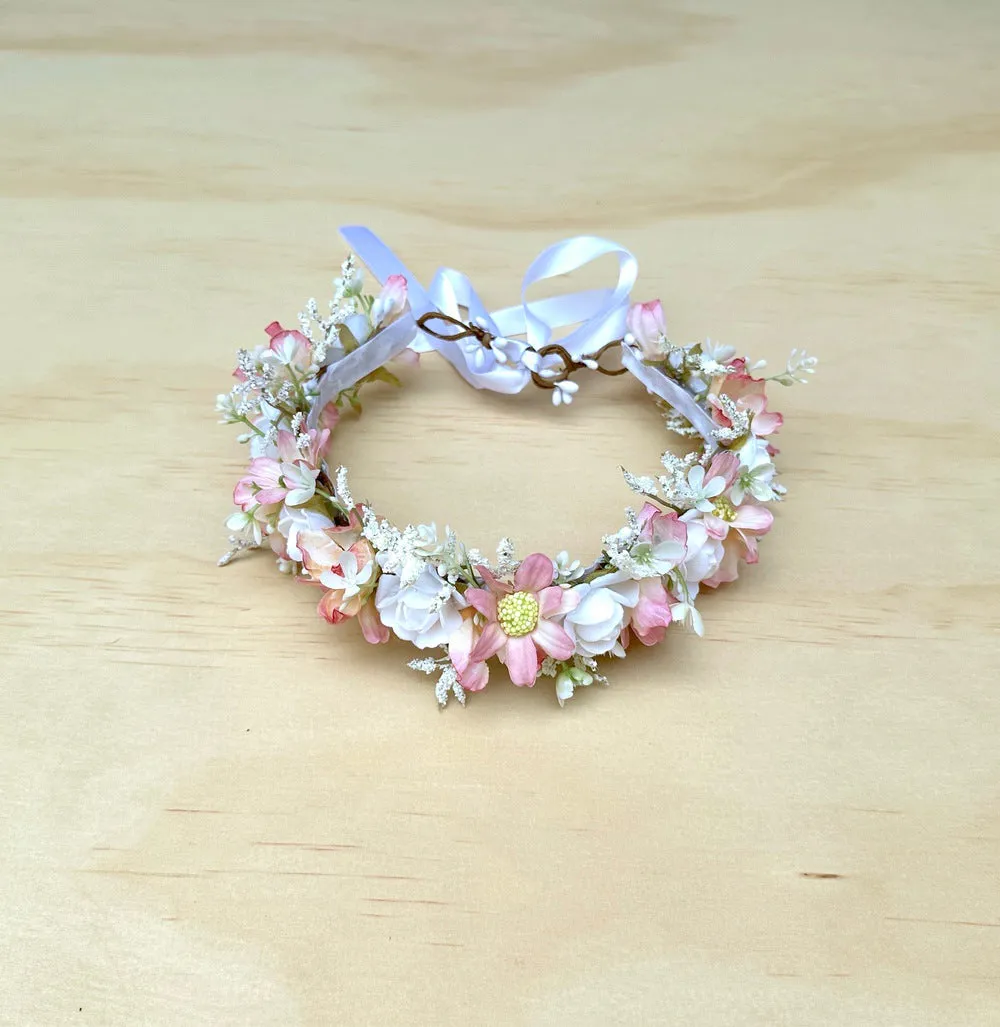 Lily Girls Flower Crown