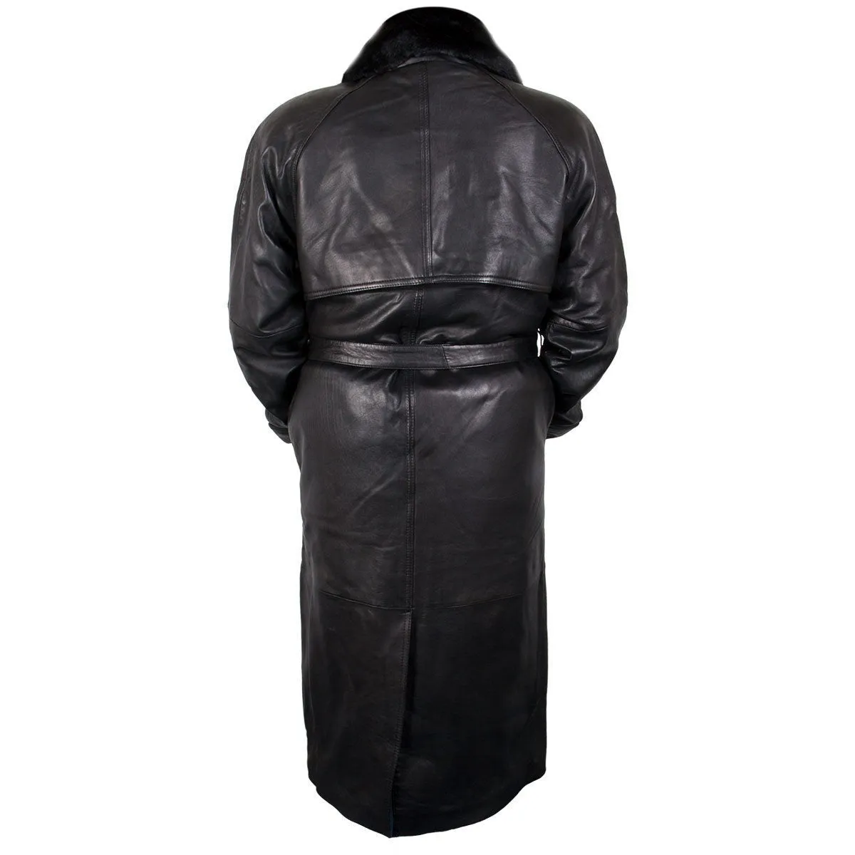 Lucky Leather Ladies 226 Soft Touch Cow skin Leather Long Coat