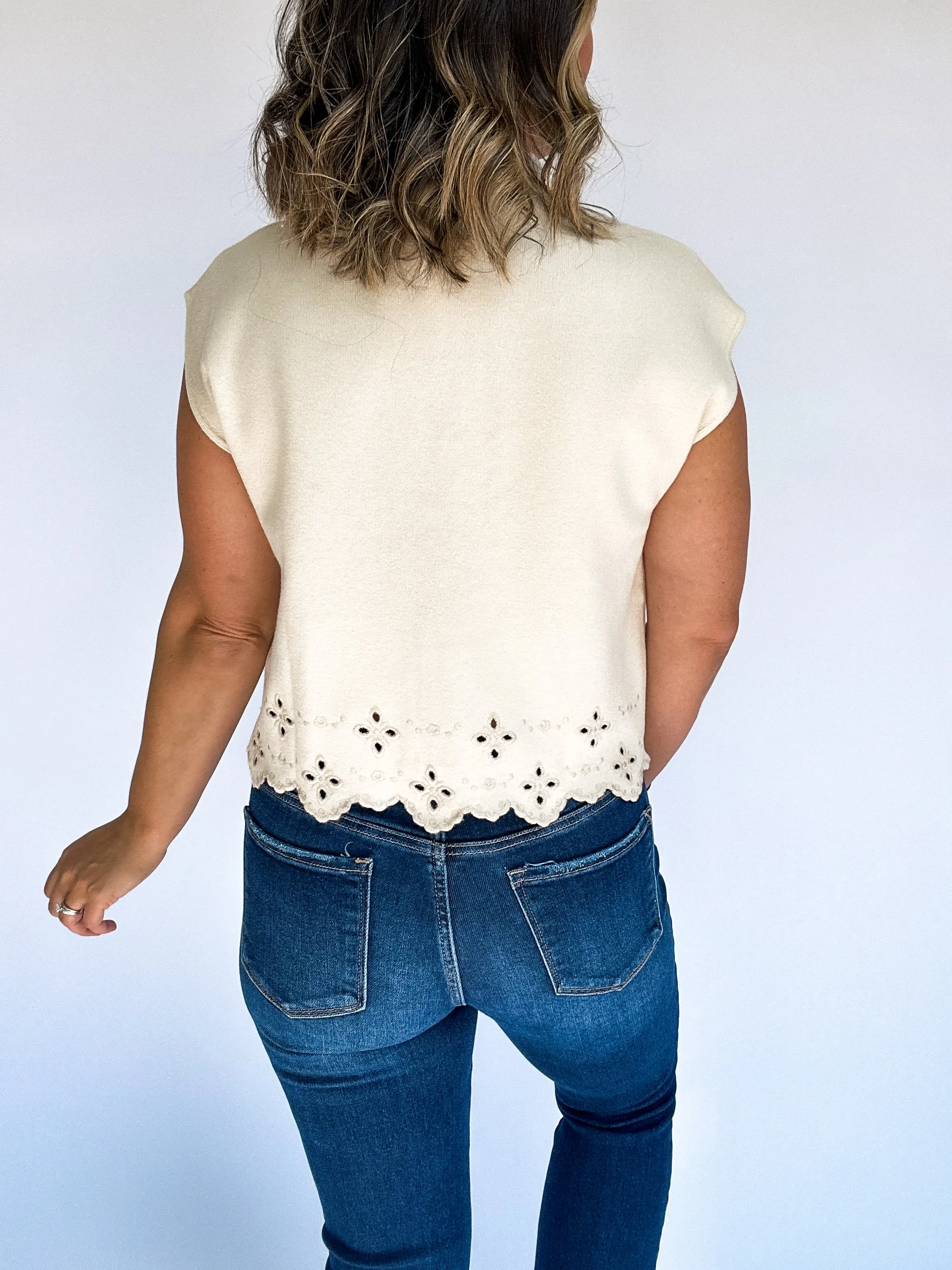 Made to Love Scalloped Sweater