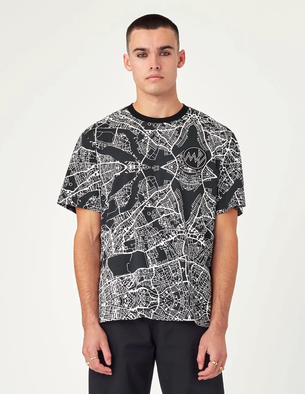 Men MF Patterned T-Shirt