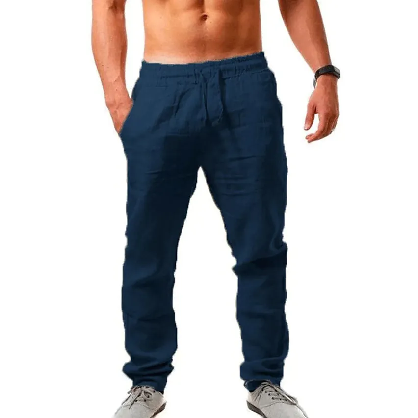 Men's Casual Breathable Straight Pants