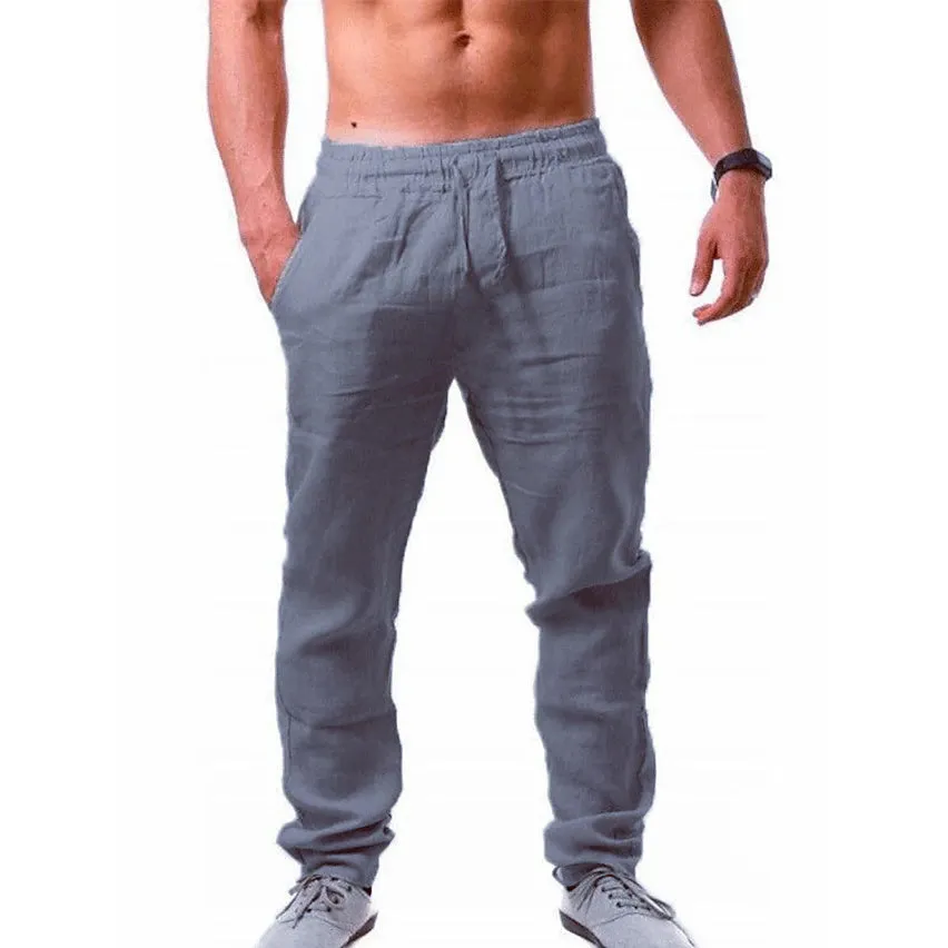 Men's Casual Breathable Straight Pants