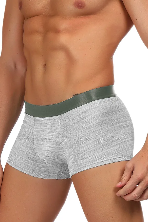 Men's Gray Boxer Briefs