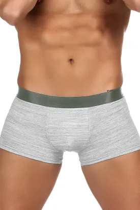 Men's Gray Boxer Briefs