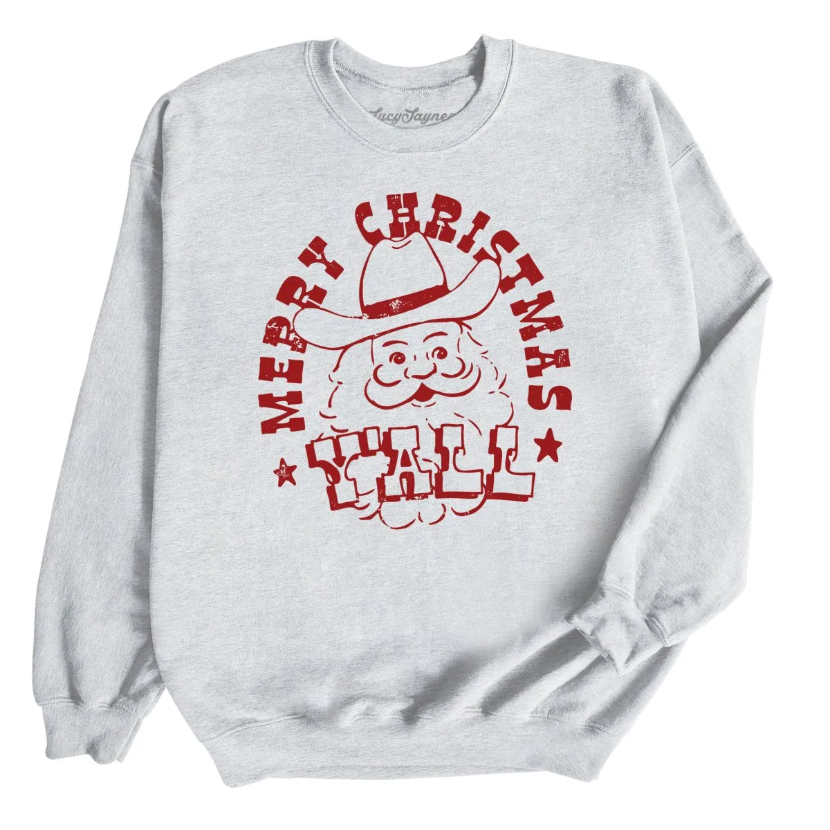 Merry Christmas Y'all Sweatshirt