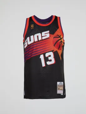 Mitchell and Ness - NBA Swingman Alternate Jersey Suns 96 Steve Nash - Black