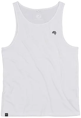 MTS M133 ― Unisex Bio-Baumwolle Armhole Tank Top - Weiß