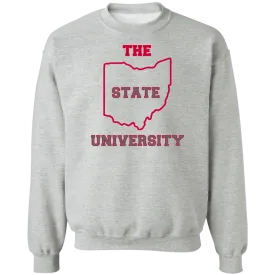 OSU-Inspired Crewneck Pullover Sweatshirt  8 oz.