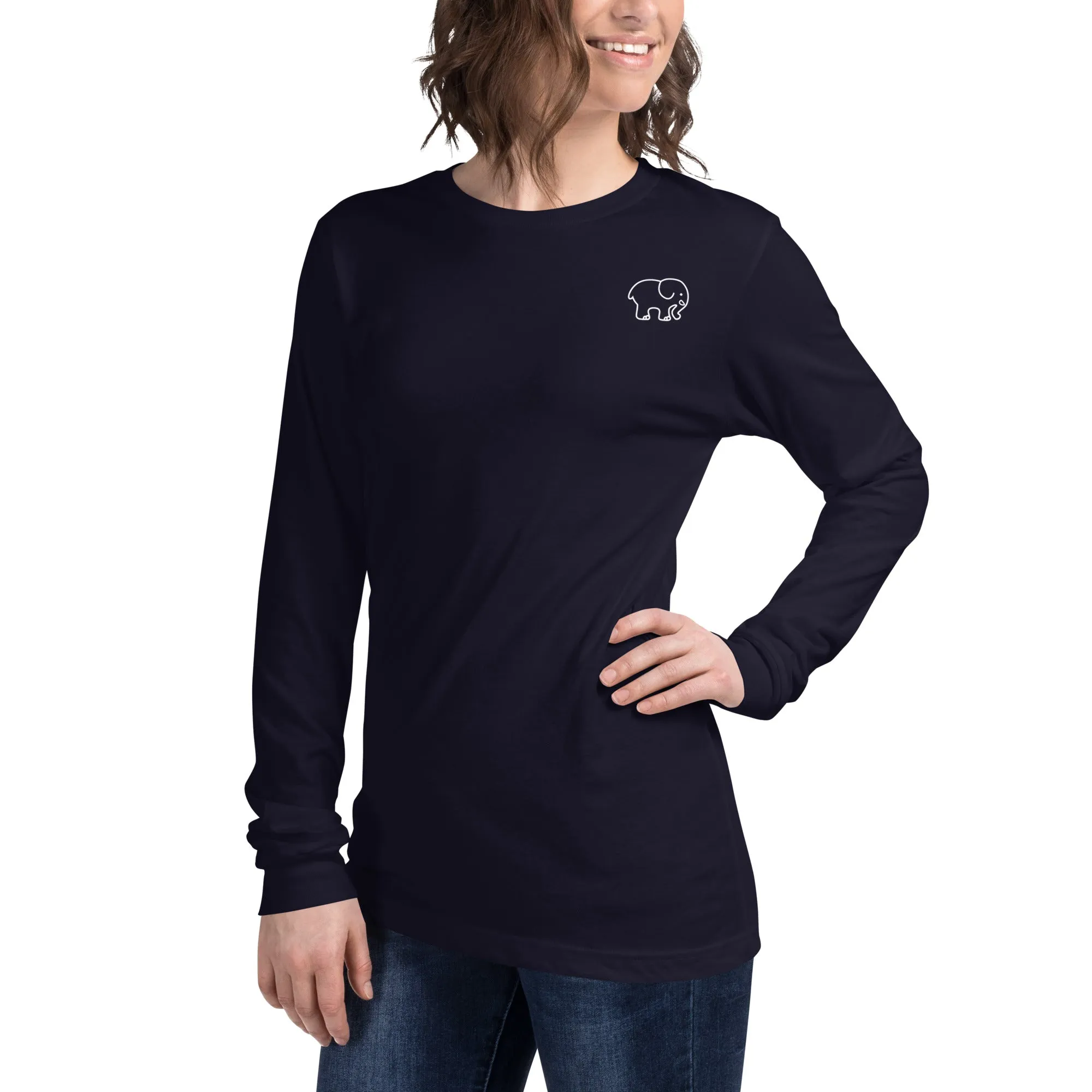 Paisley Long Sleeve Unisex T-Shirt