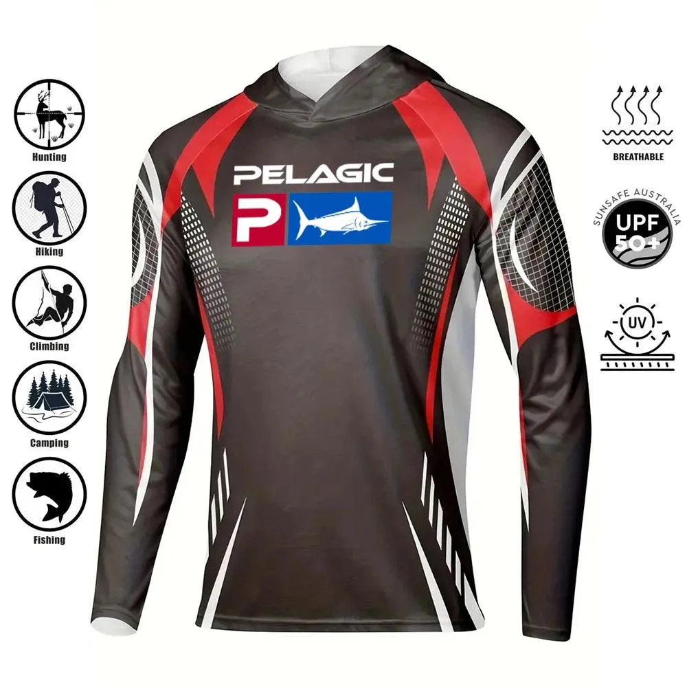 Pelagic Performance Fishing Hoodie Summer 2024