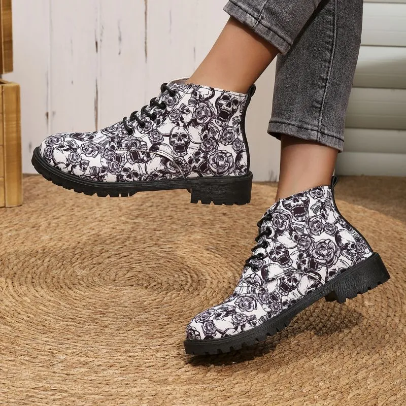 Printed Lace-Up King Boots (mixte)- King Stone Brothers and Co™️