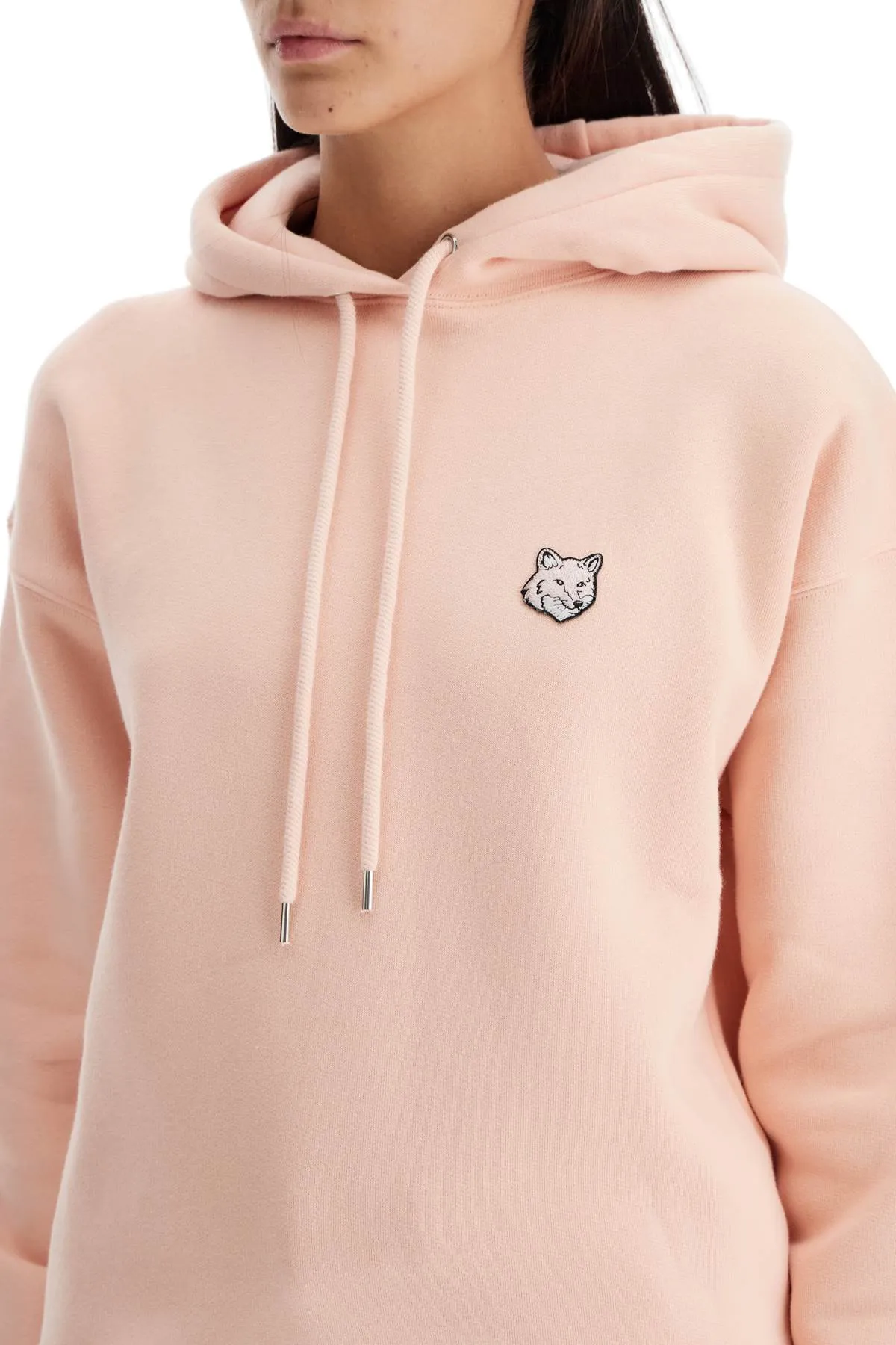 "bold fox head comfort fit sweatshirt MW00704KM0307 PASTURE ROSE