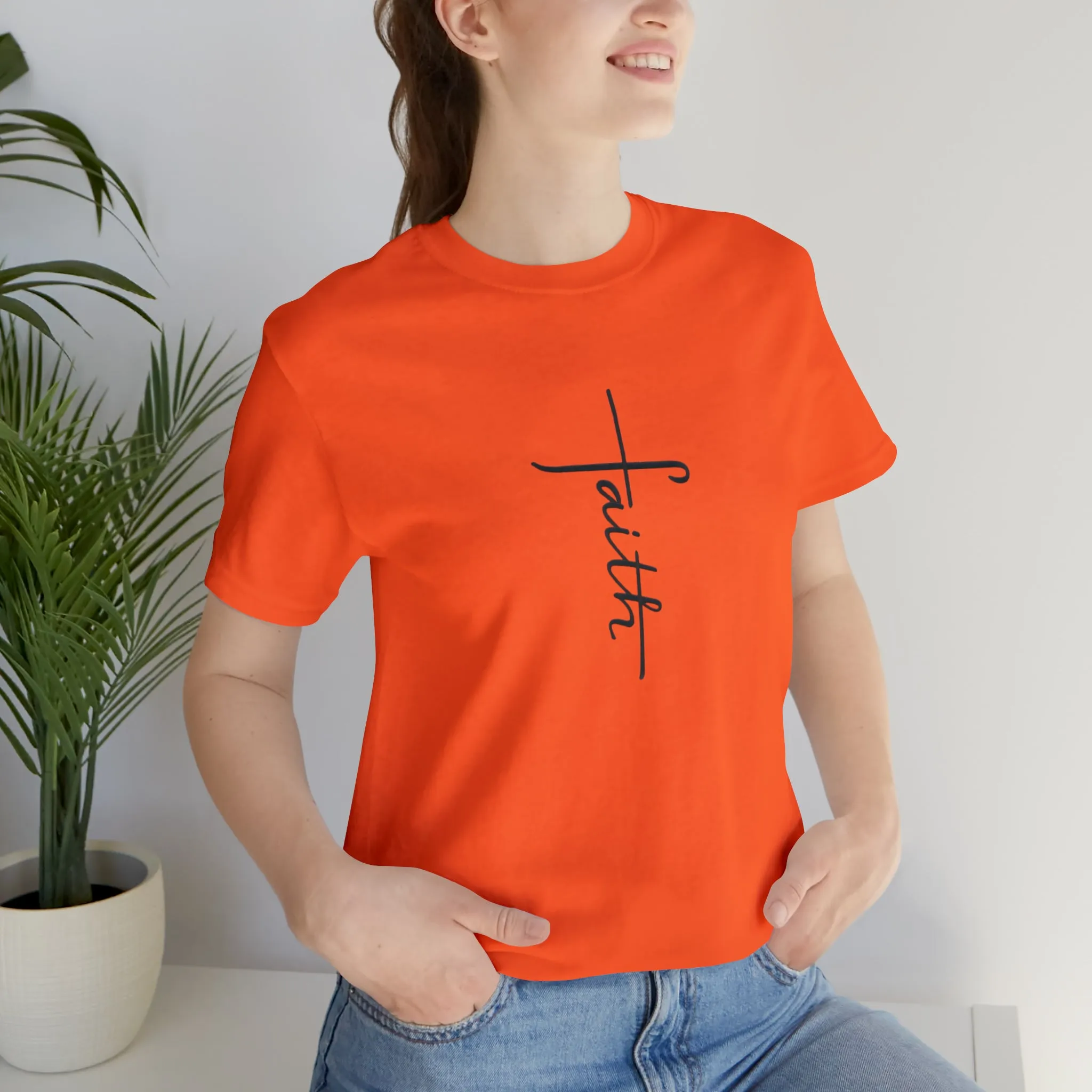 "Faith" Bella Canvas Unisex Jersey Short Sleeve Tee