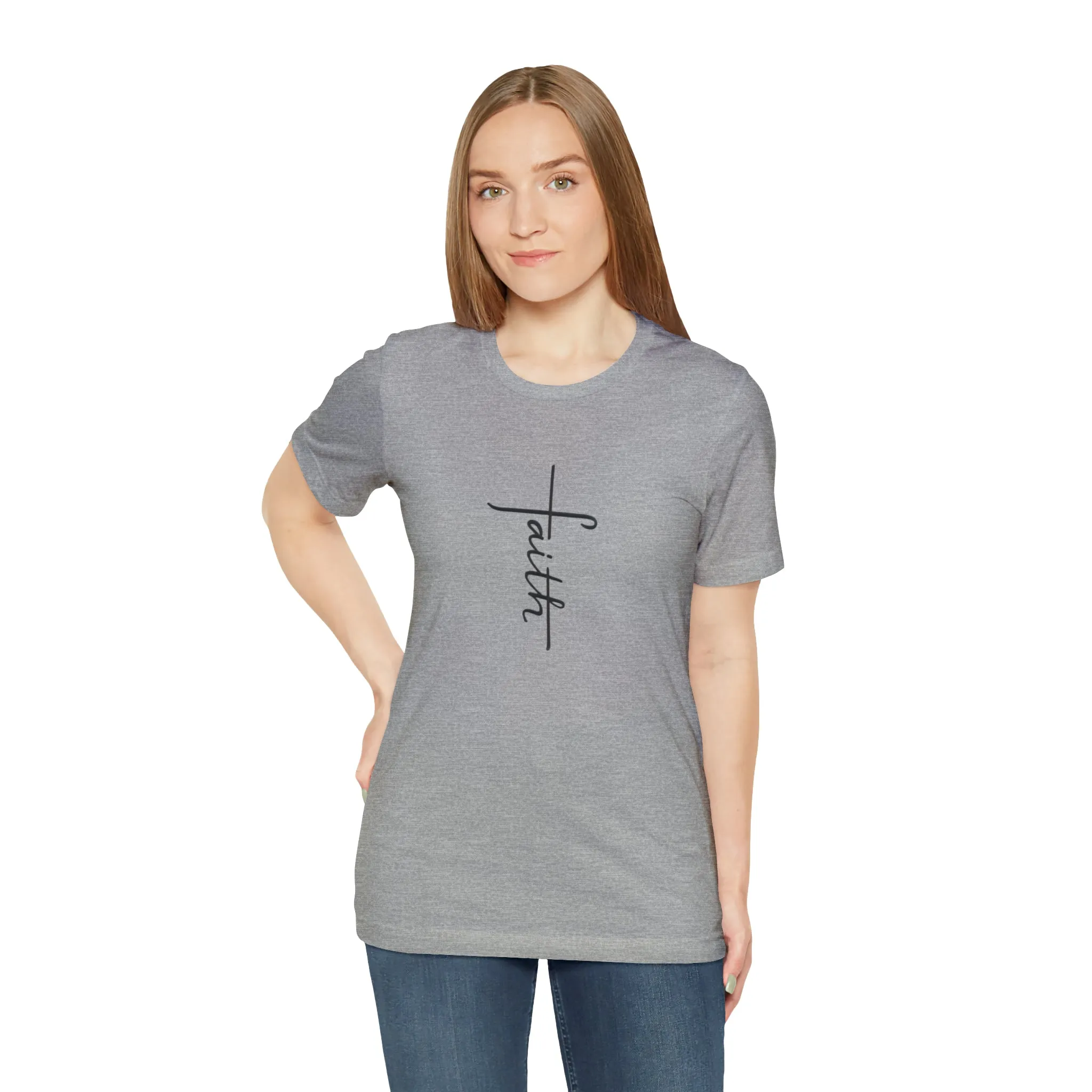 "Faith" Bella Canvas Unisex Jersey Short Sleeve Tee