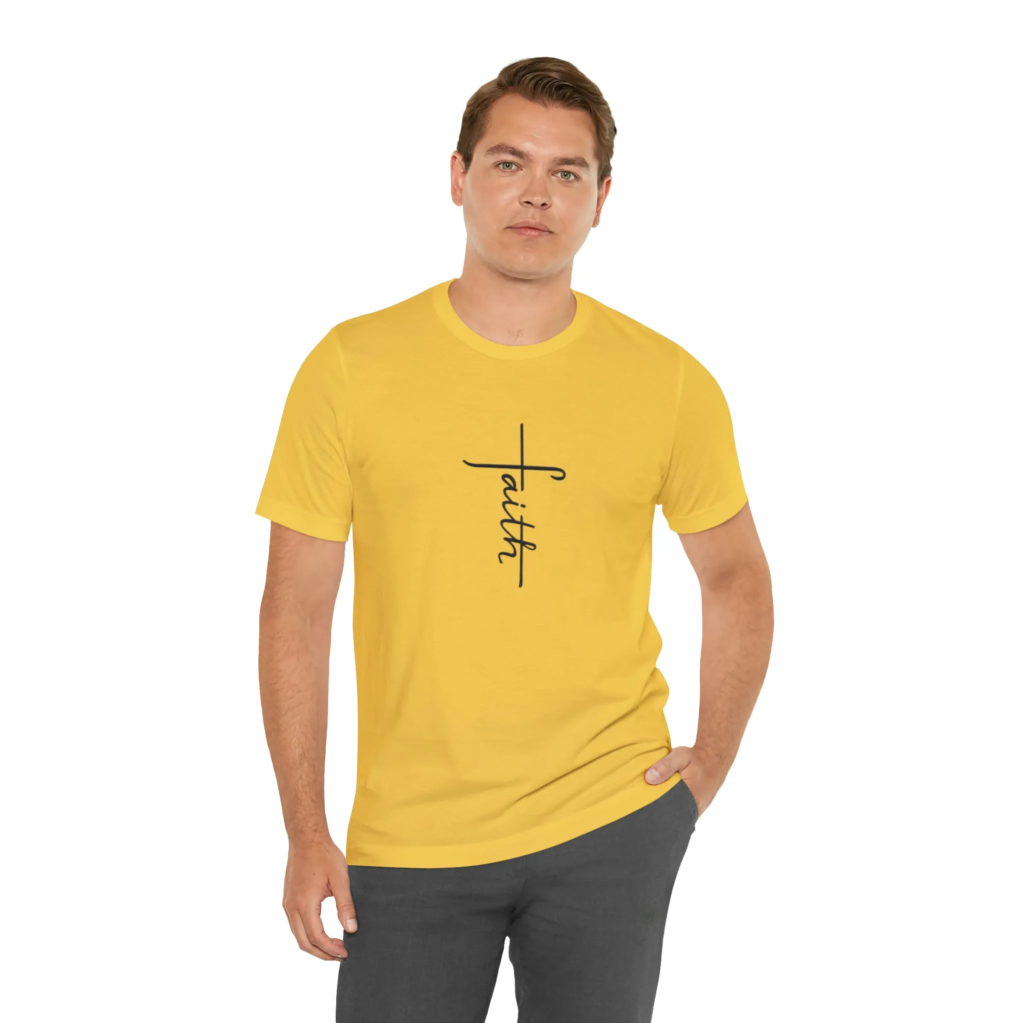 "Faith" Bella Canvas Unisex Jersey Short Sleeve Tee