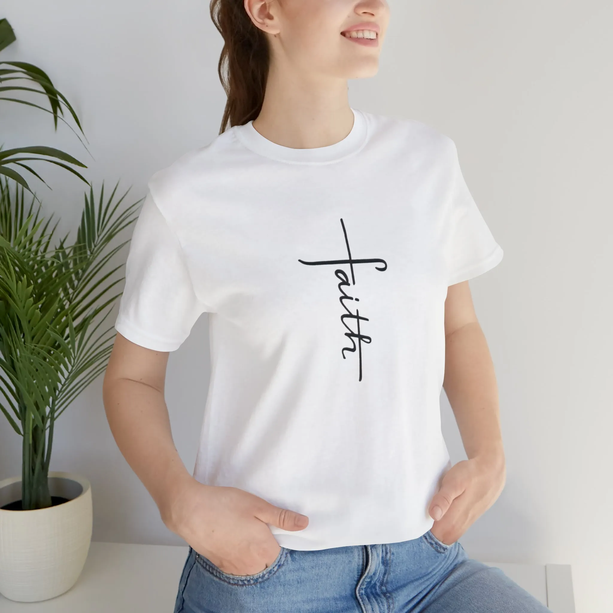 "Faith" Bella Canvas Unisex Jersey Short Sleeve Tee