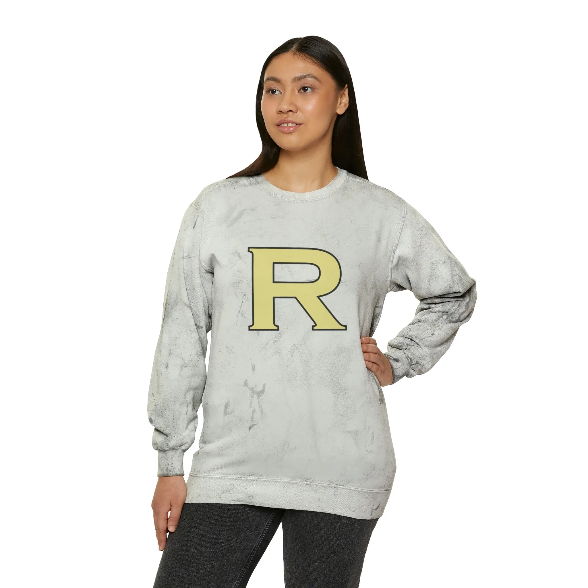 Rockmart Jackets Comfort Colors 1545 Unisex Color Blast Crewneck Sweatshirt