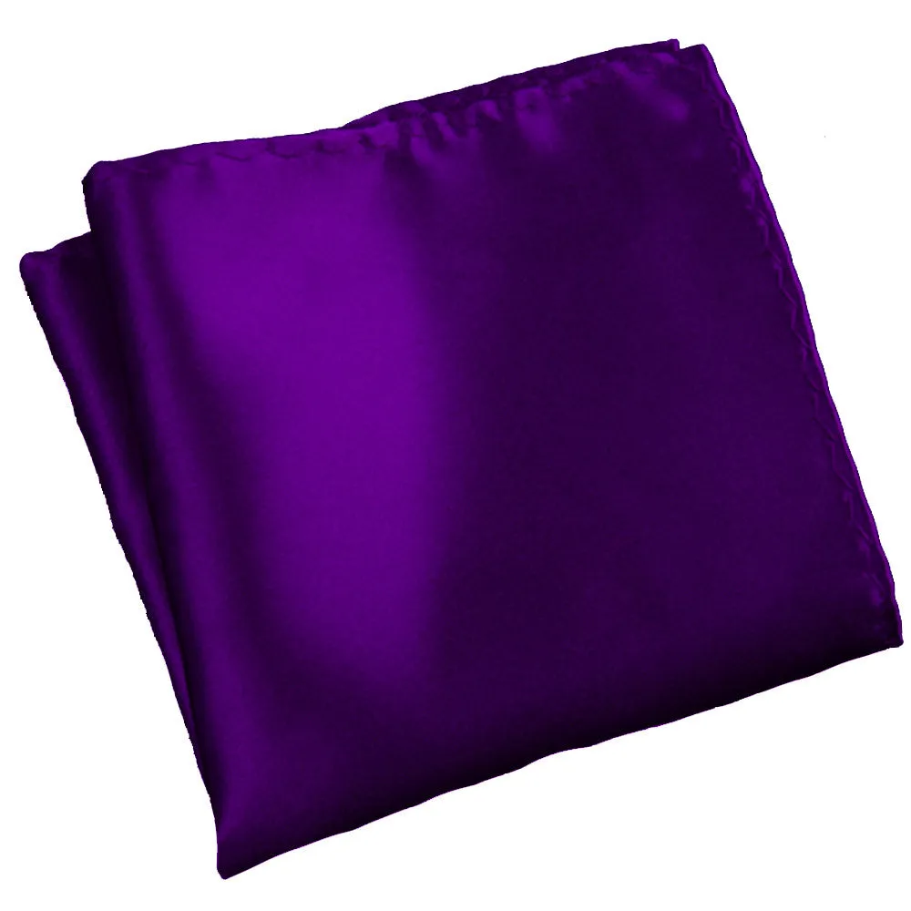 Royal Purple [Silky Smooth] - Bow Tie and Pocket Square Matching Set